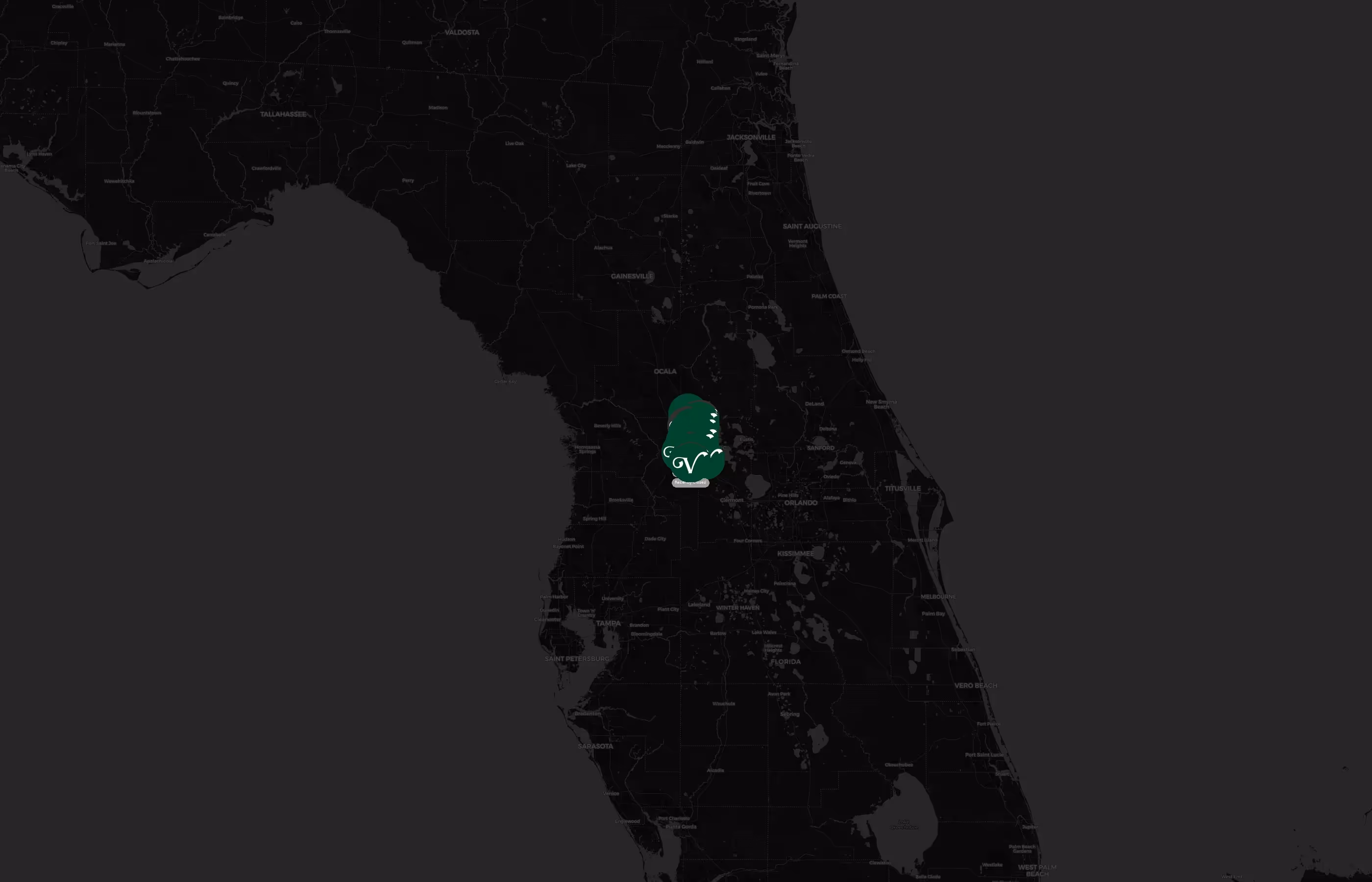 The Villages city distribution