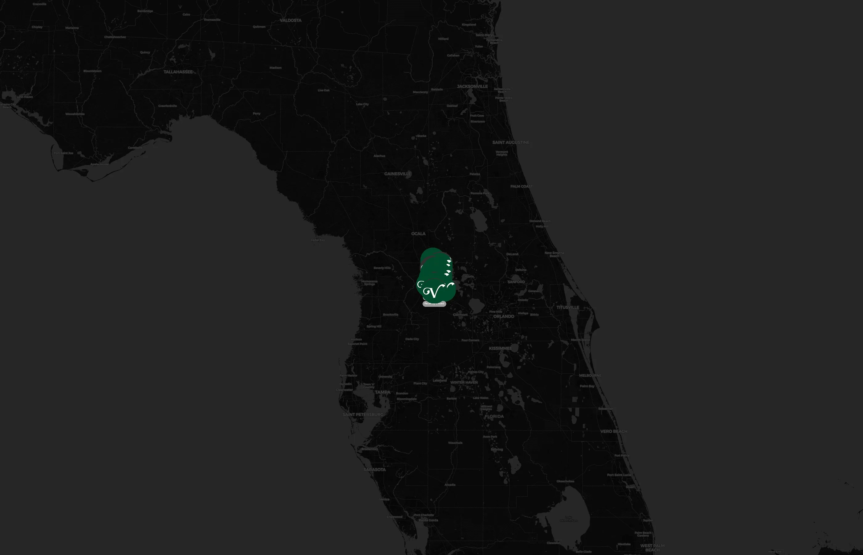 The Villages city distribution