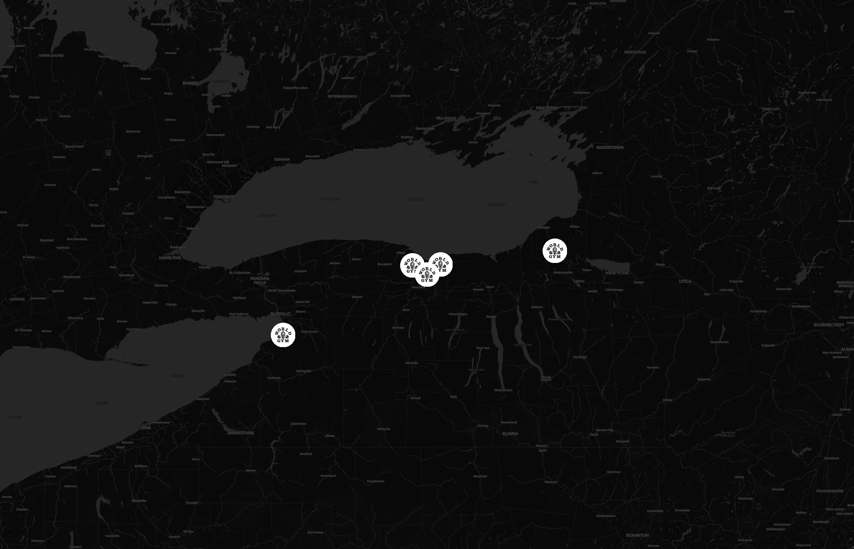 World Gym city distribution