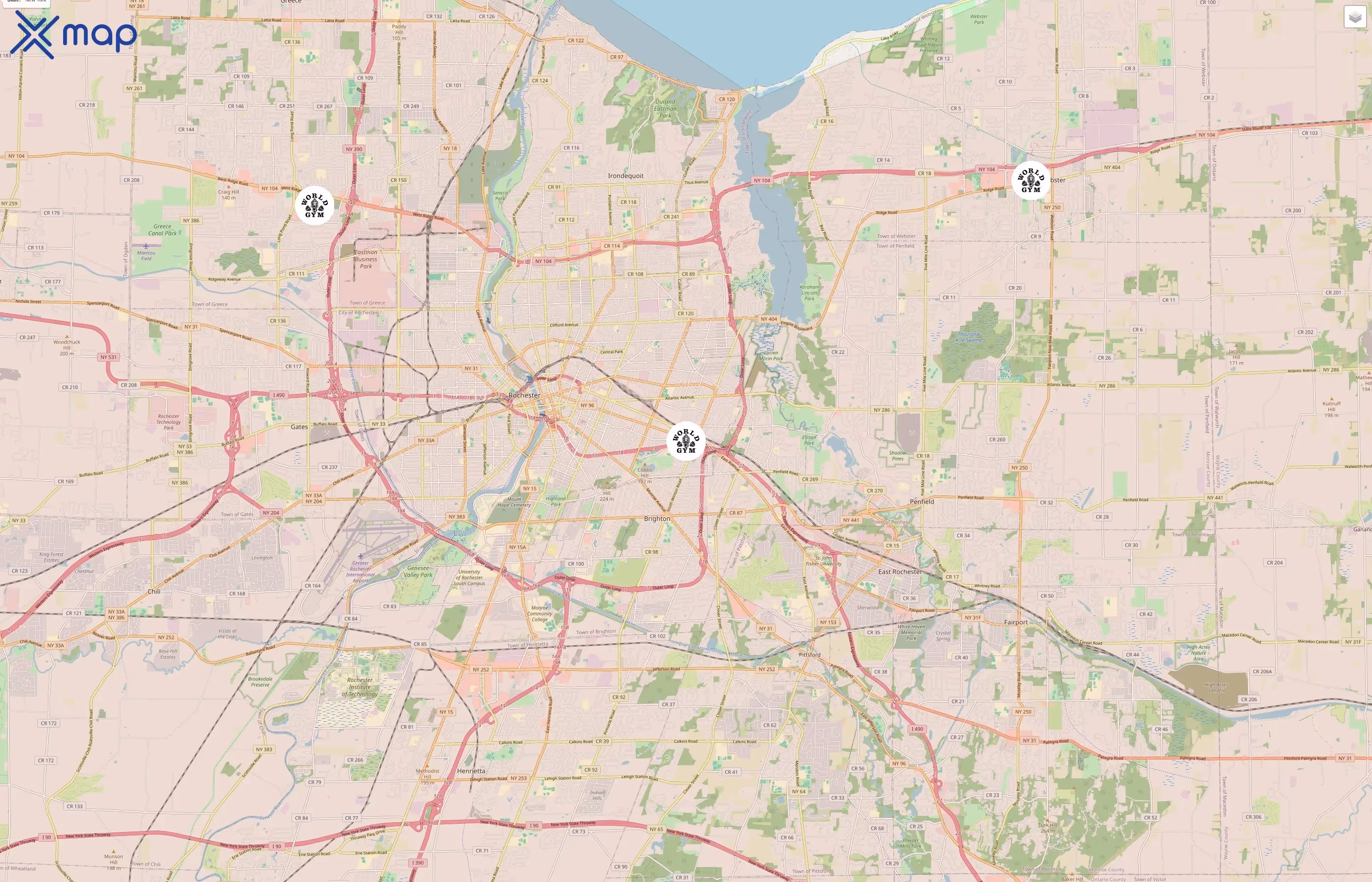 World Gym traffic data
