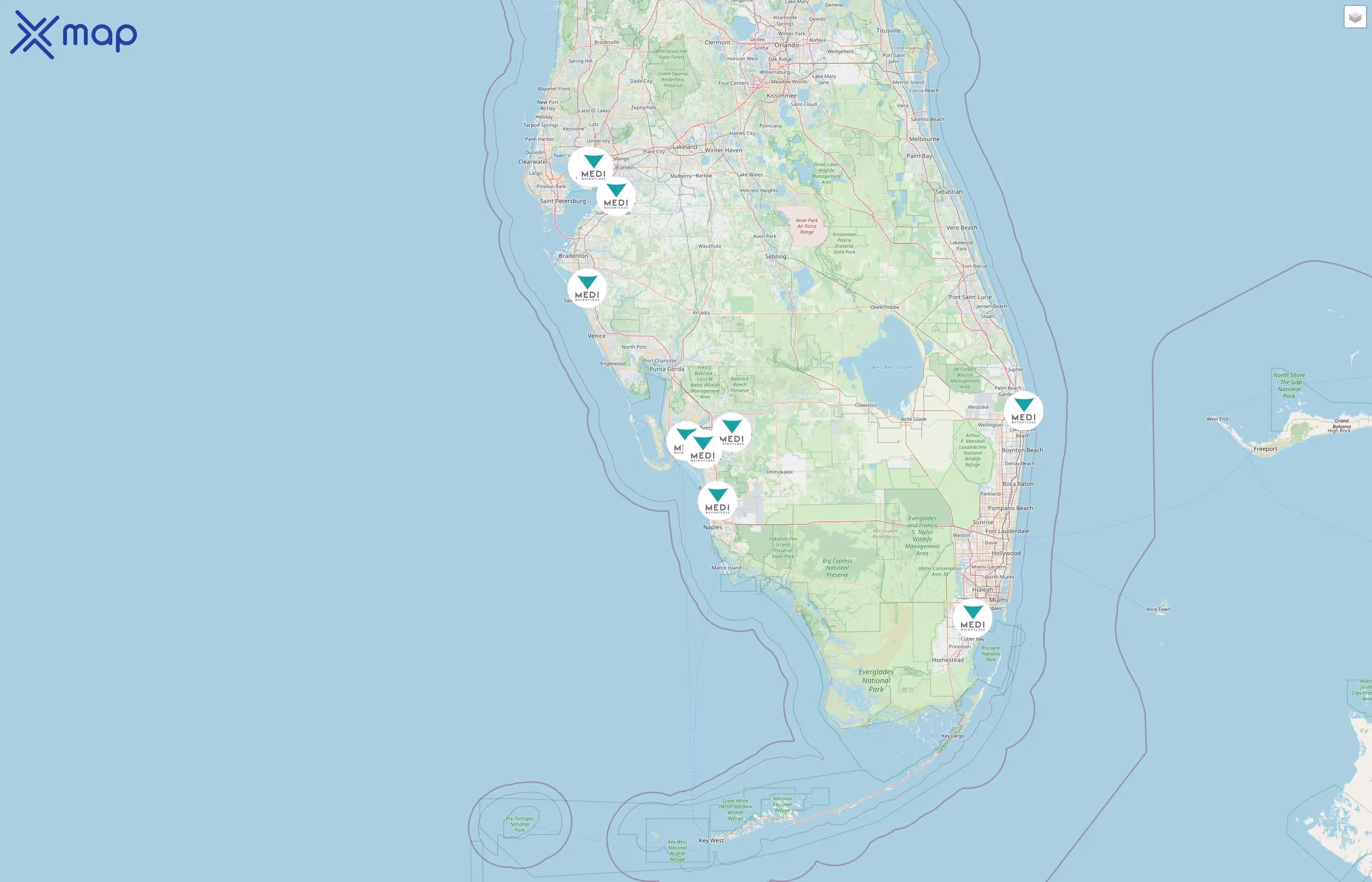 Medi-Weightloss street hotspots