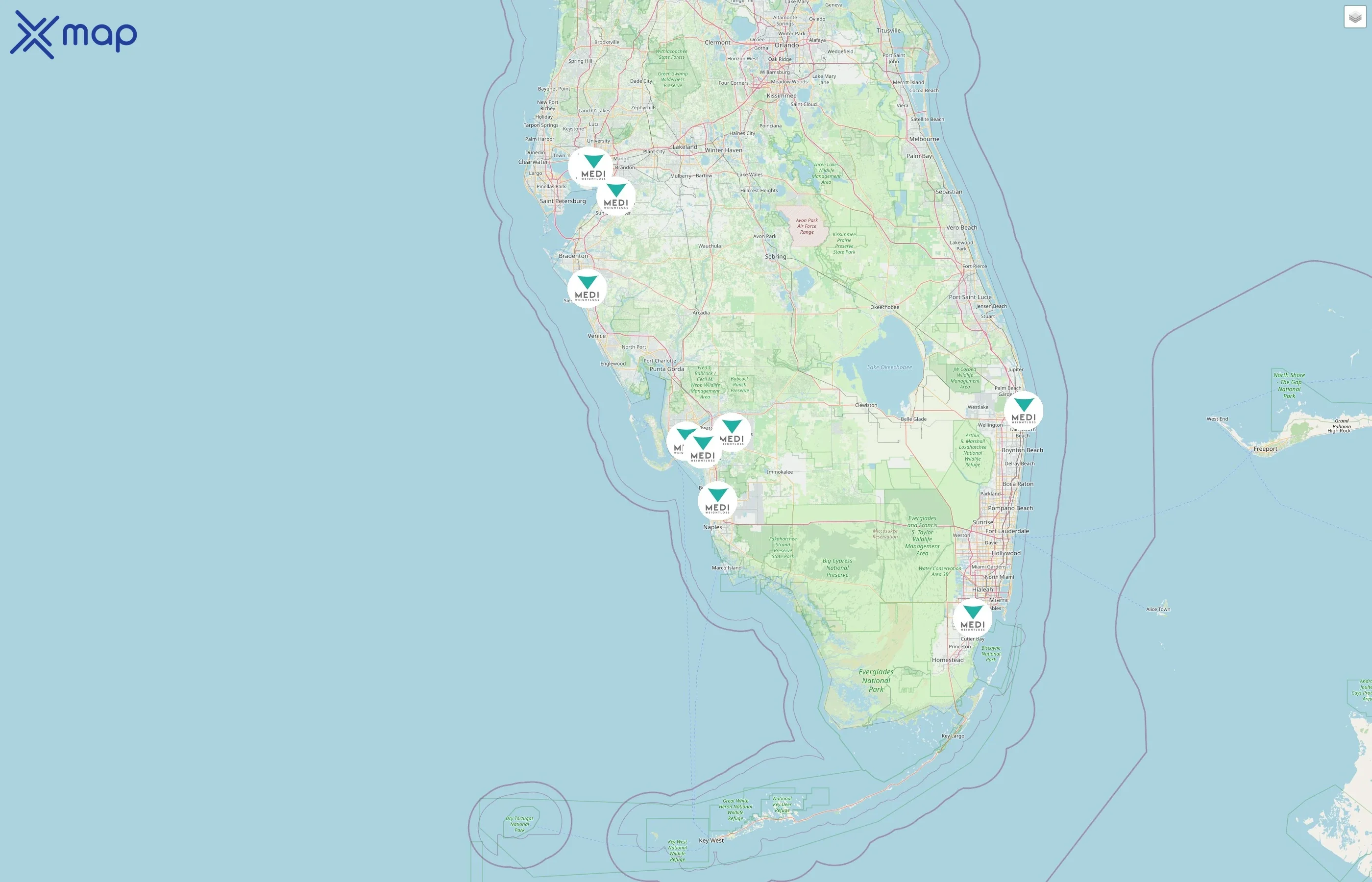 Medi-Weightloss street hotspots