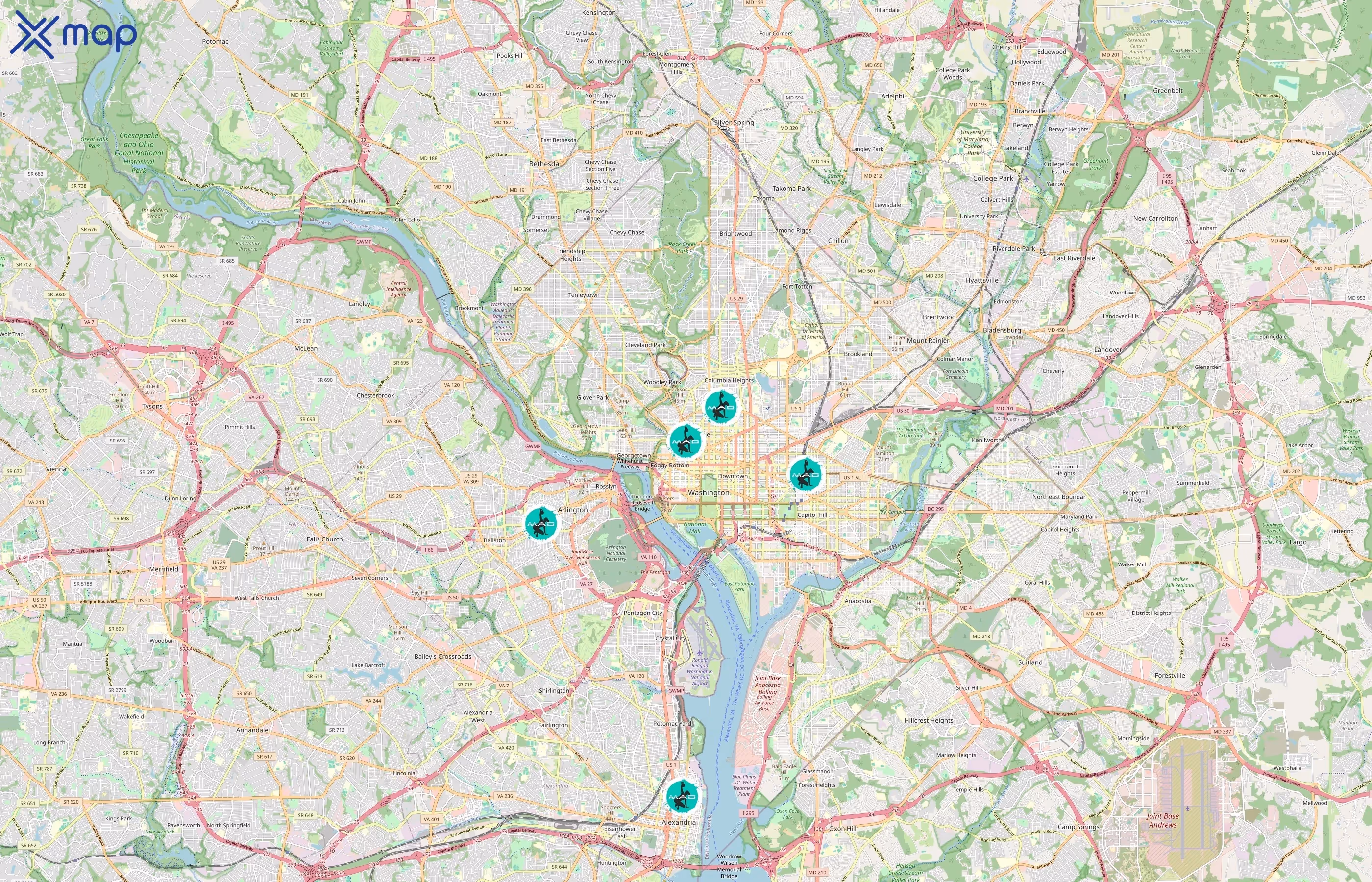 MADabolic area coverage