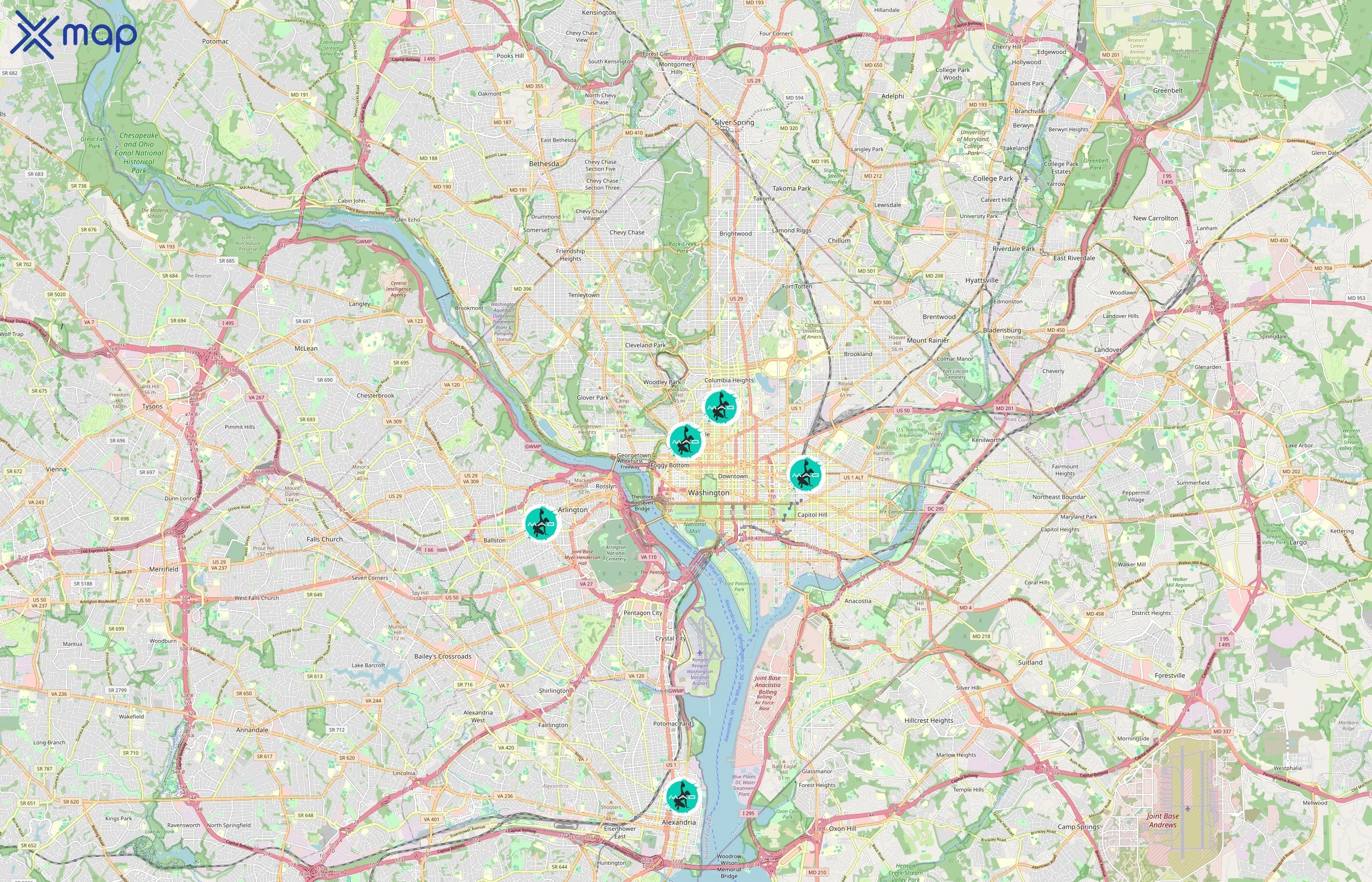 MADabolic area coverage