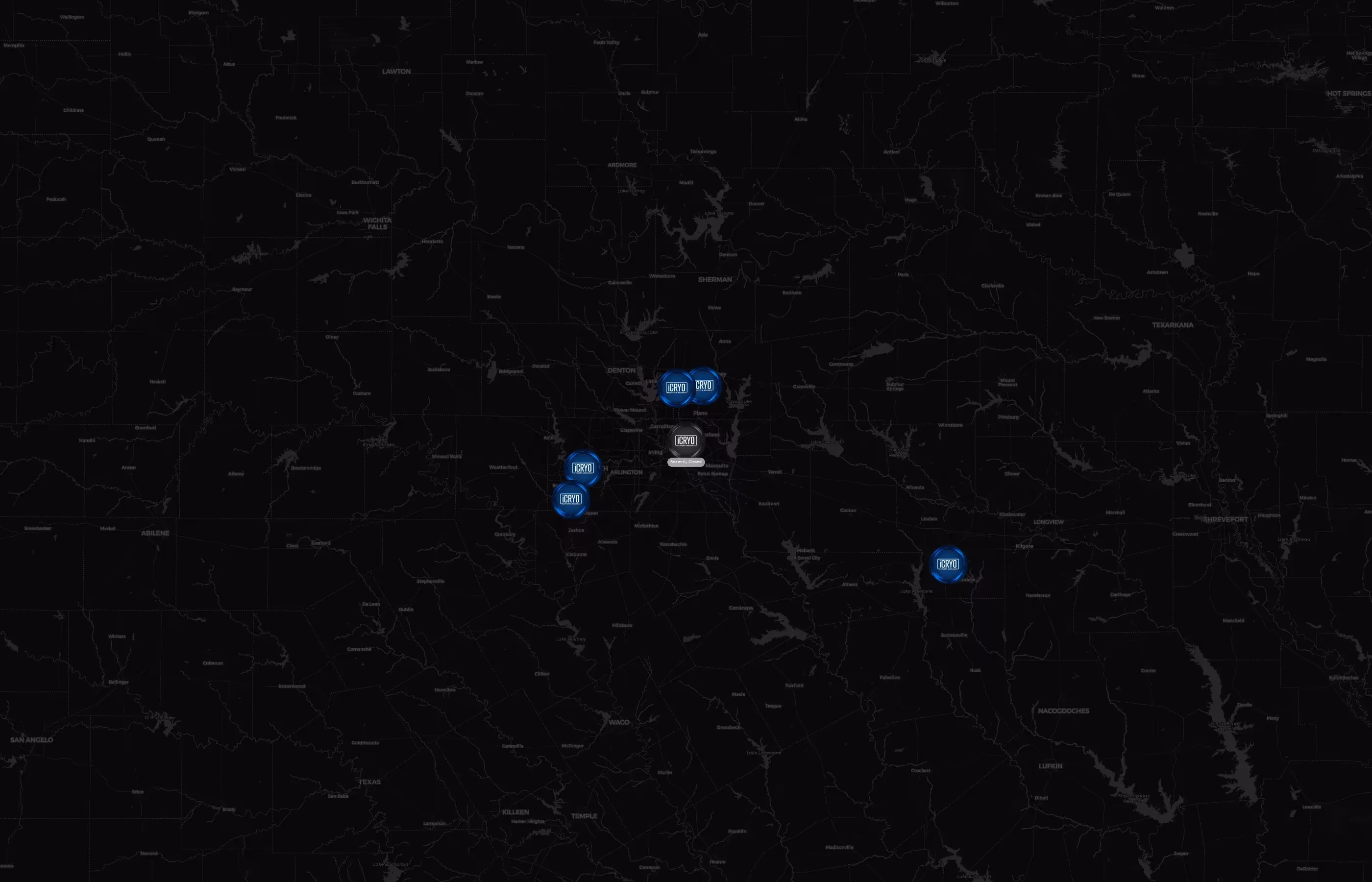 iCRYO city distribution