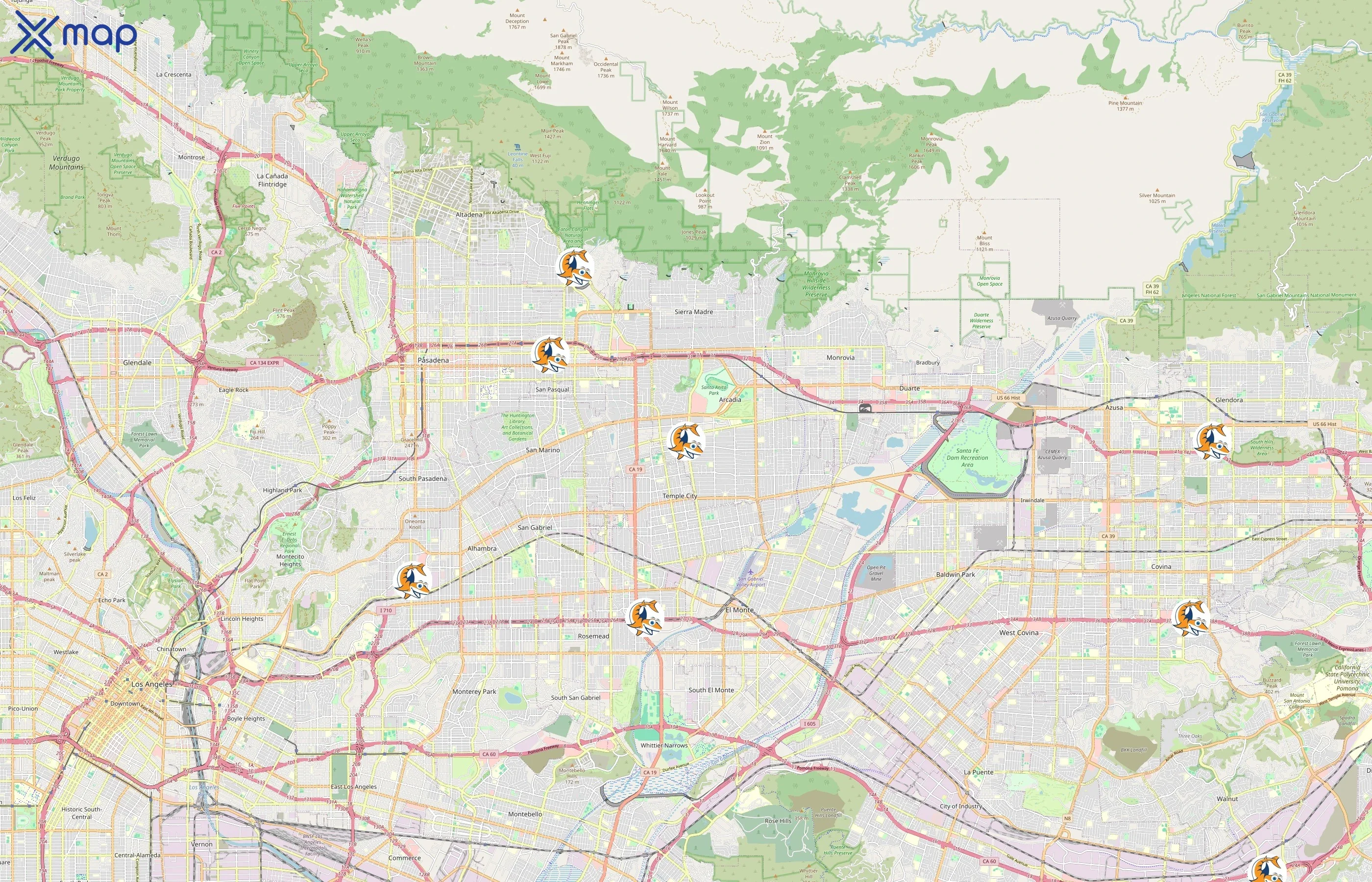 Waterworks Aquatics area coverage