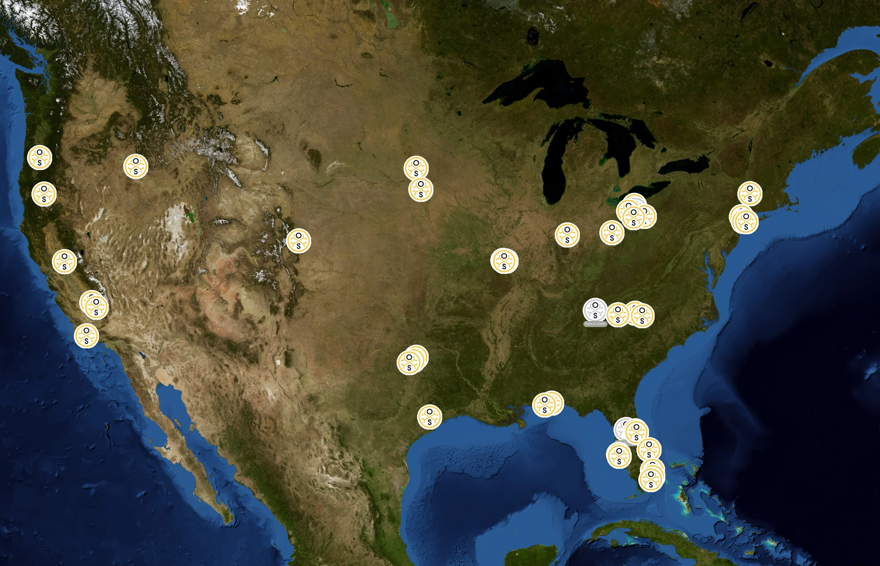 OsteoStrong state distribution