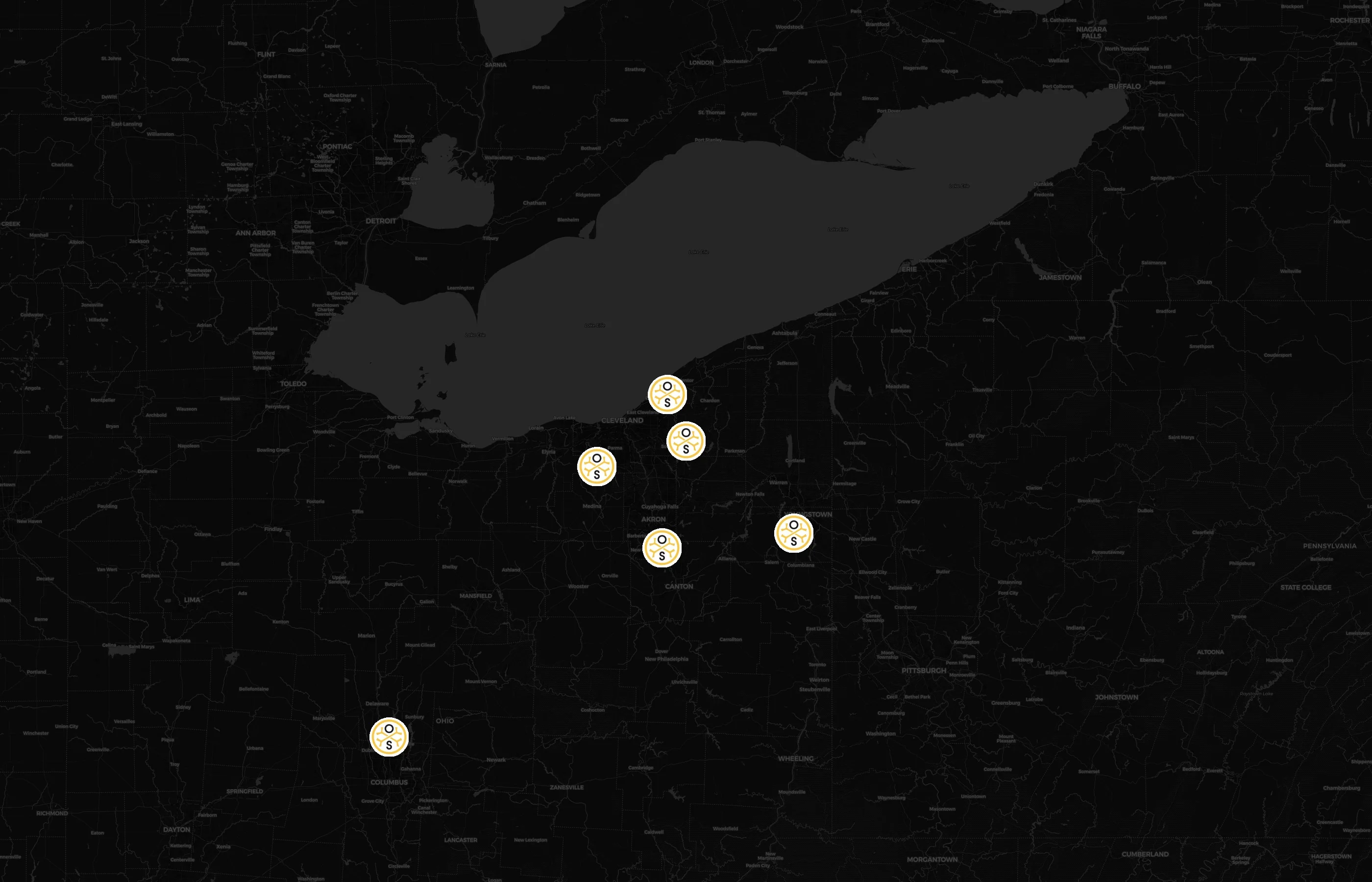 OsteoStrong city distribution