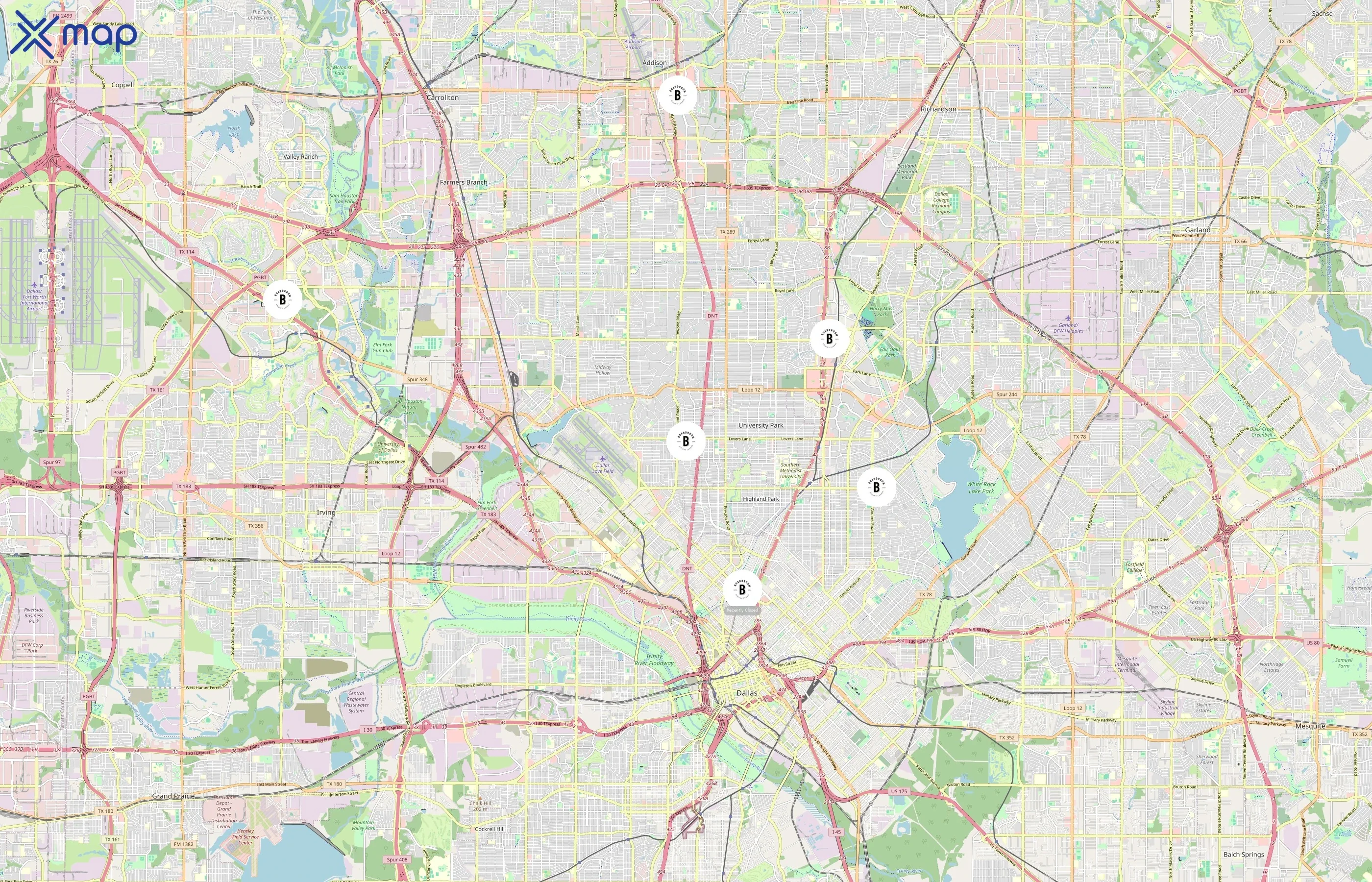 Boardroom Salon For Men area coverage