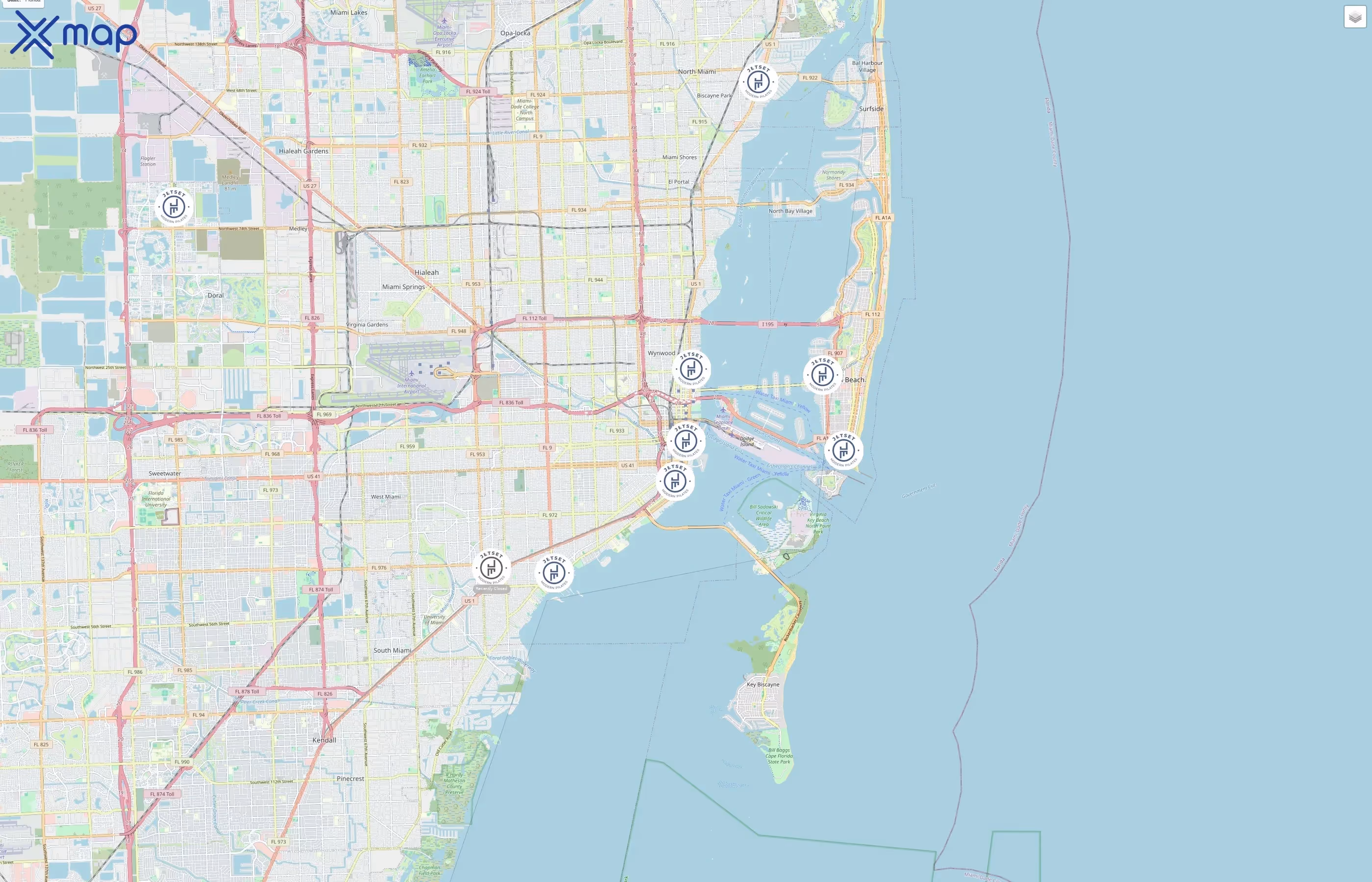 JETSET Pilates traffic data