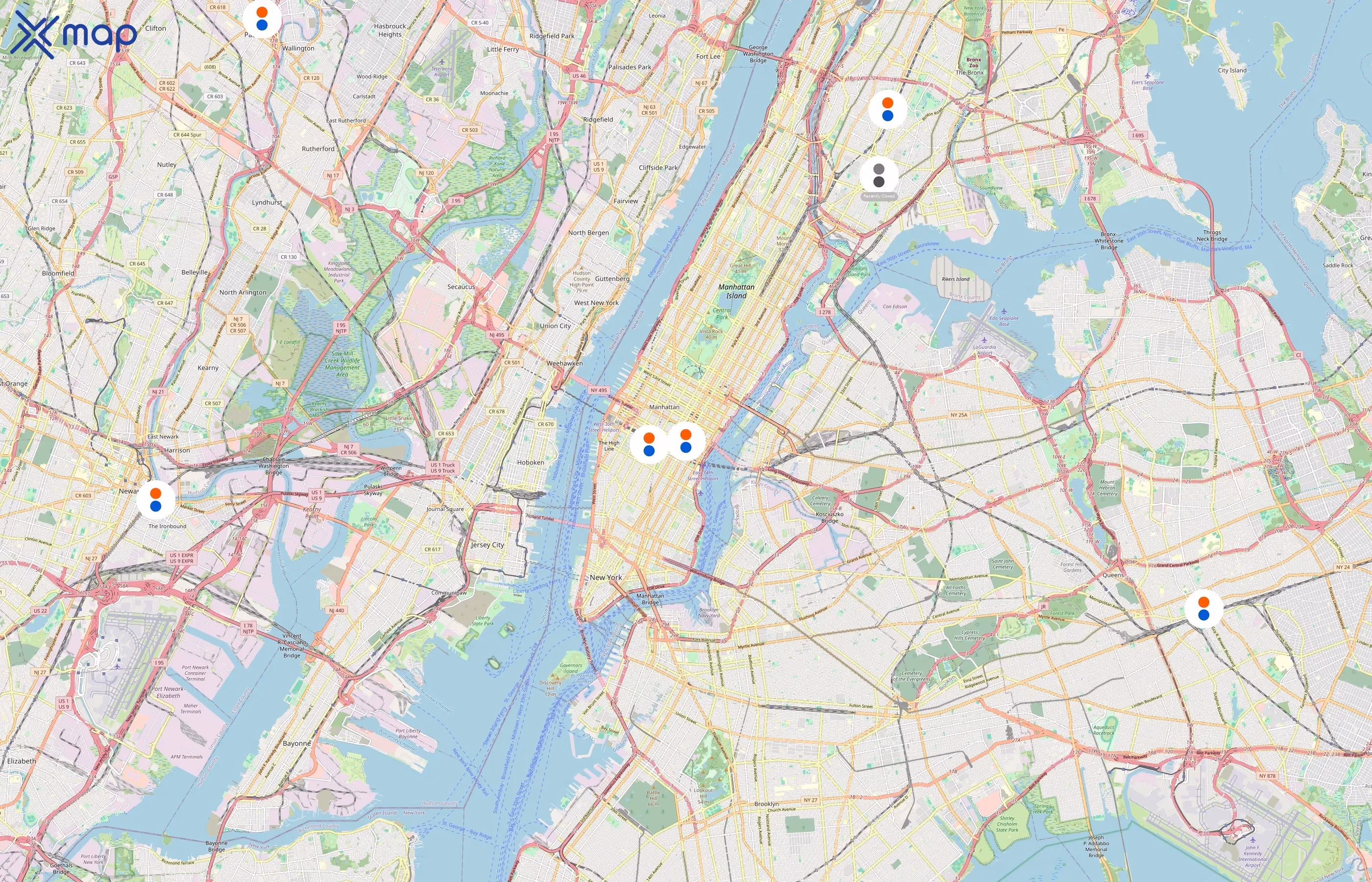 Blink Fitness area coverage