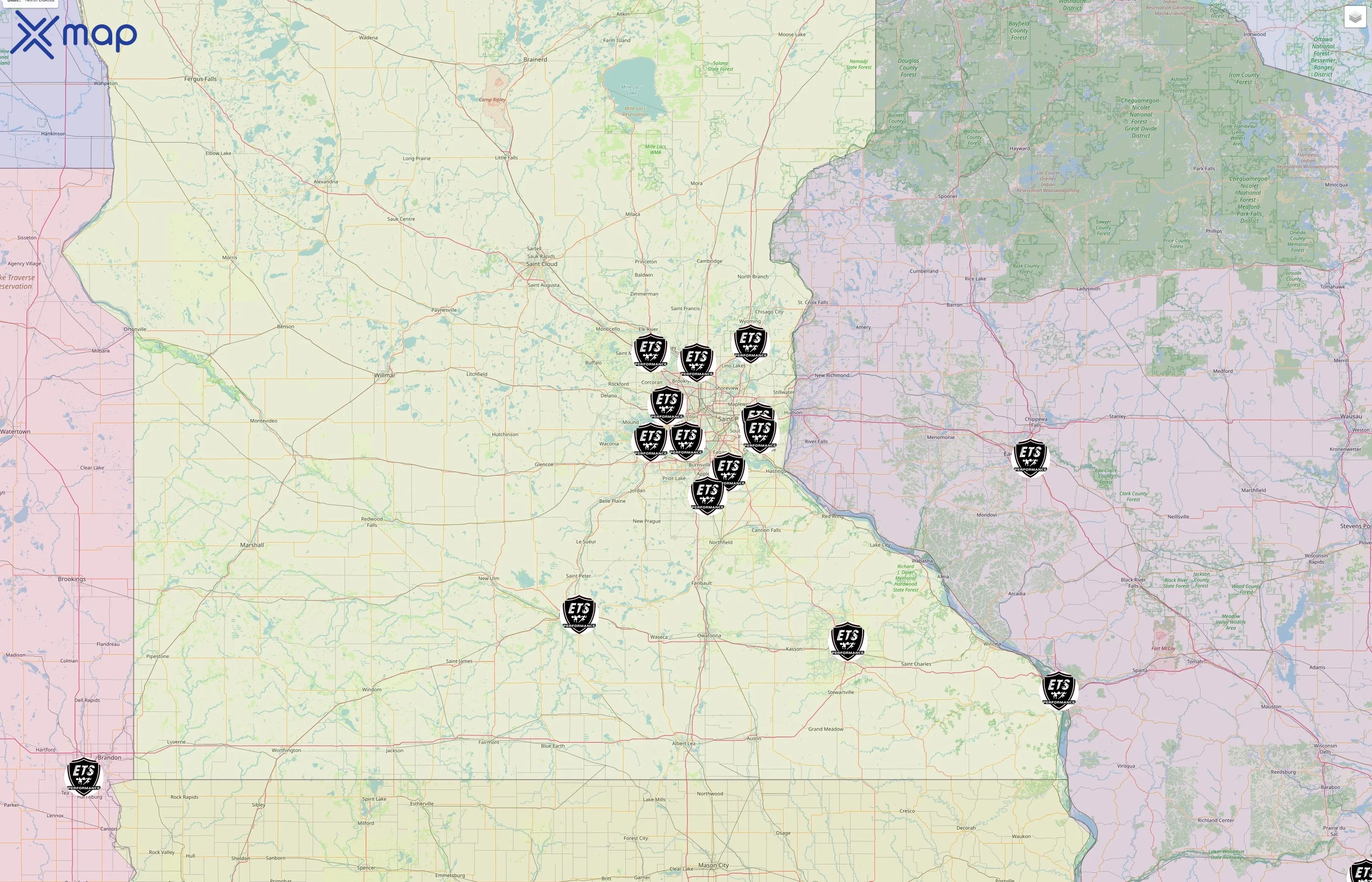 ETS Performance street hotspots