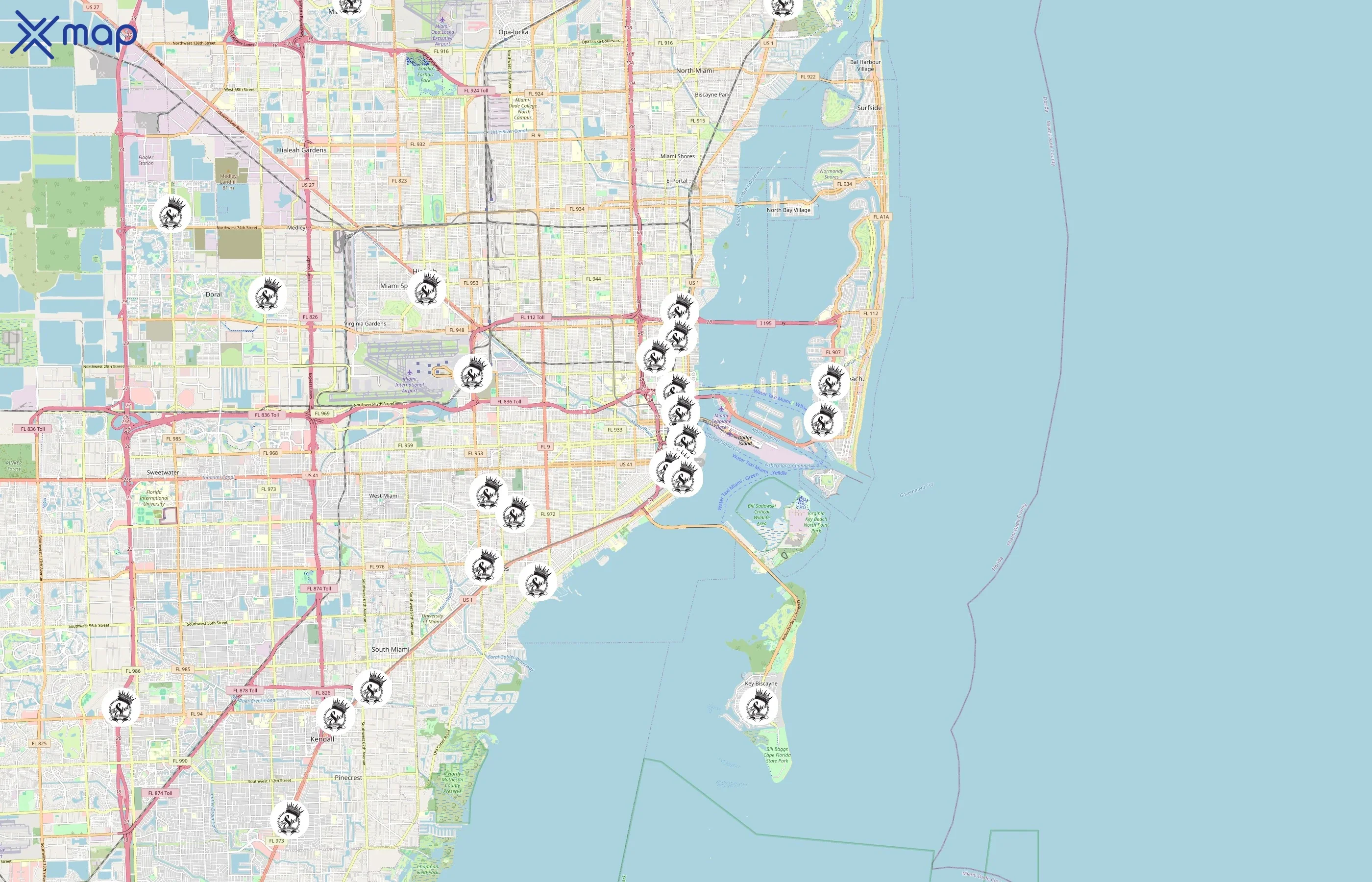 The Spot Barbershop area coverage