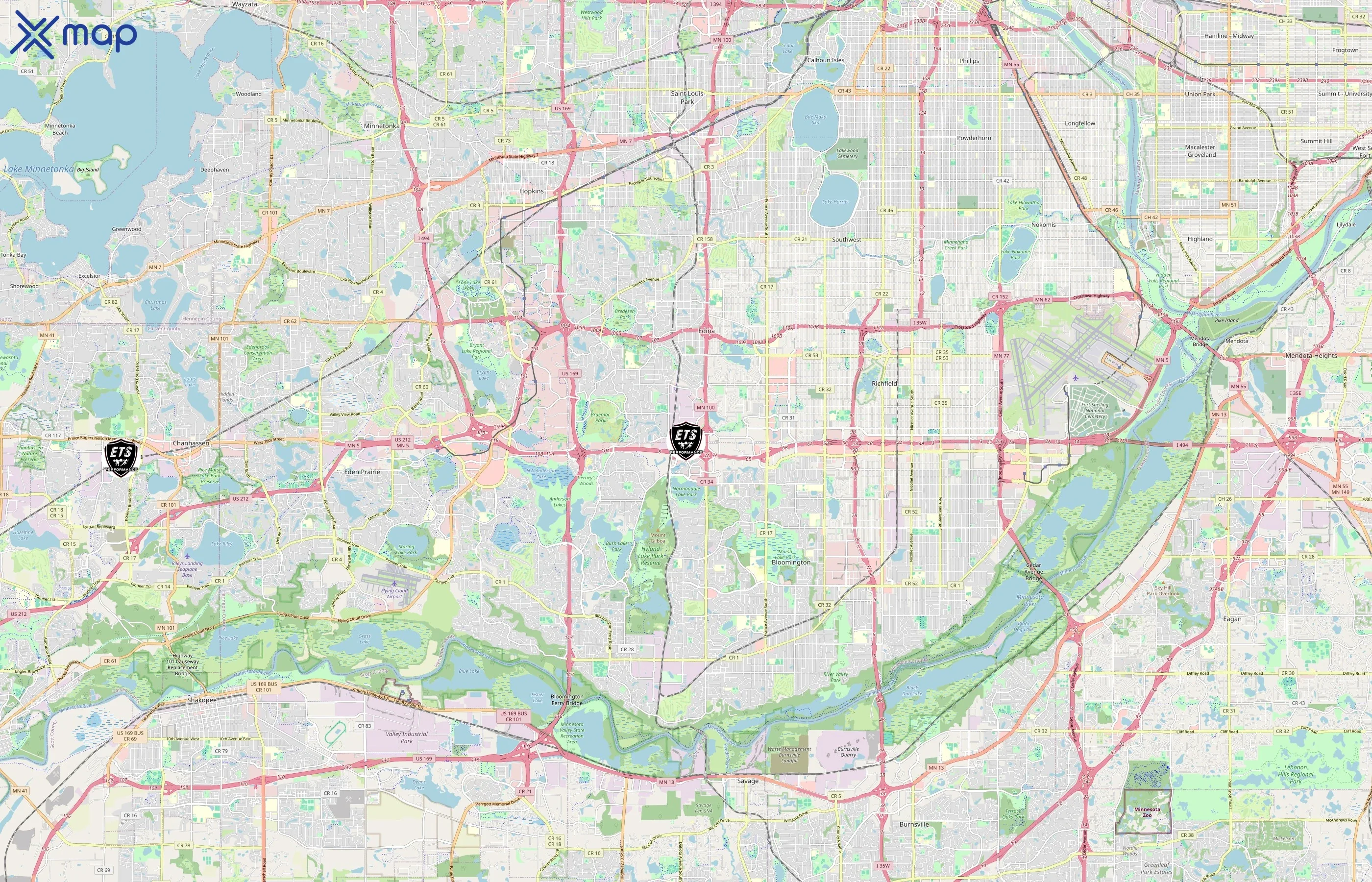 ETS Performance area coverage