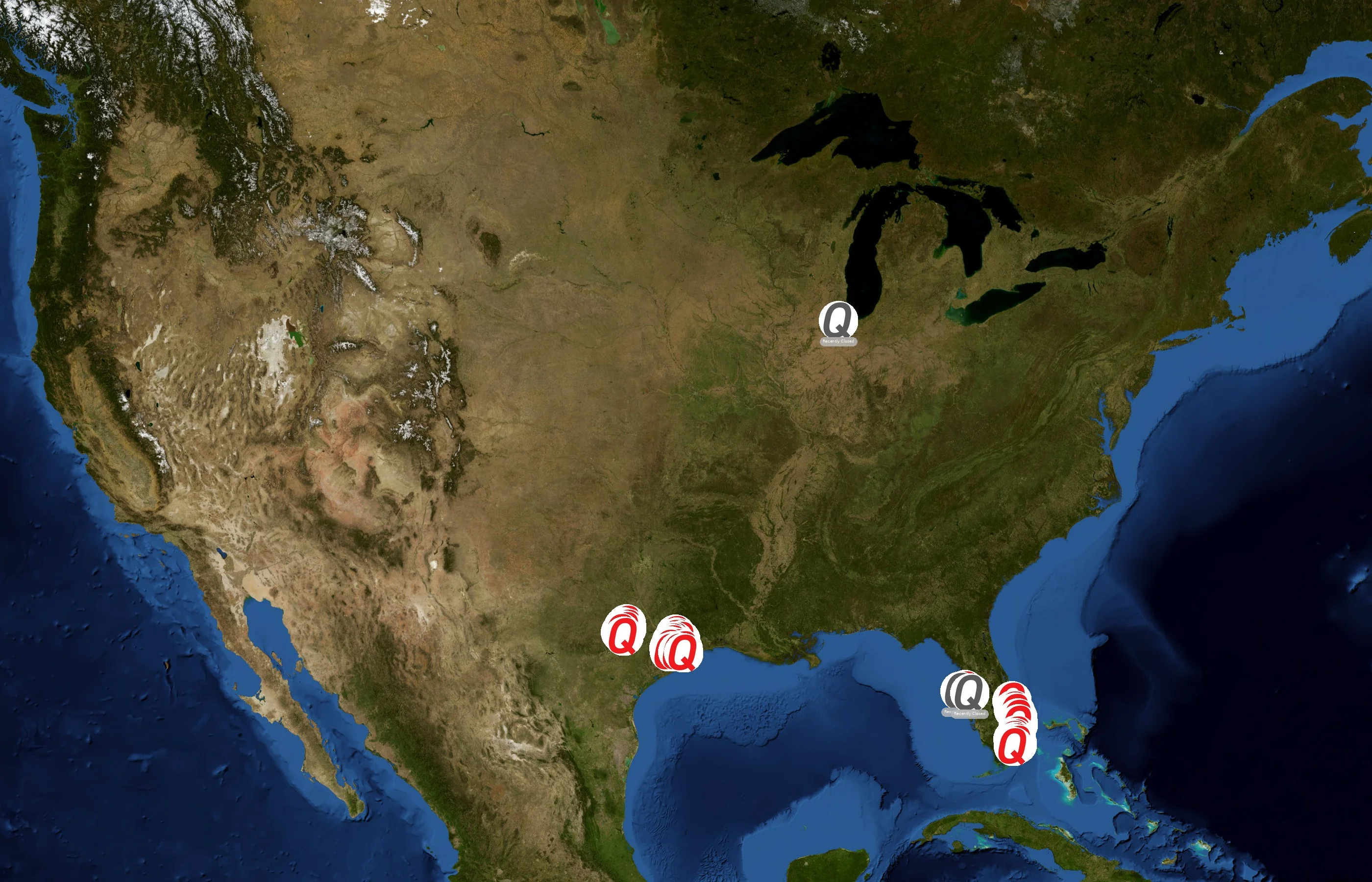 Quick Weight Loss Centers state distribution
