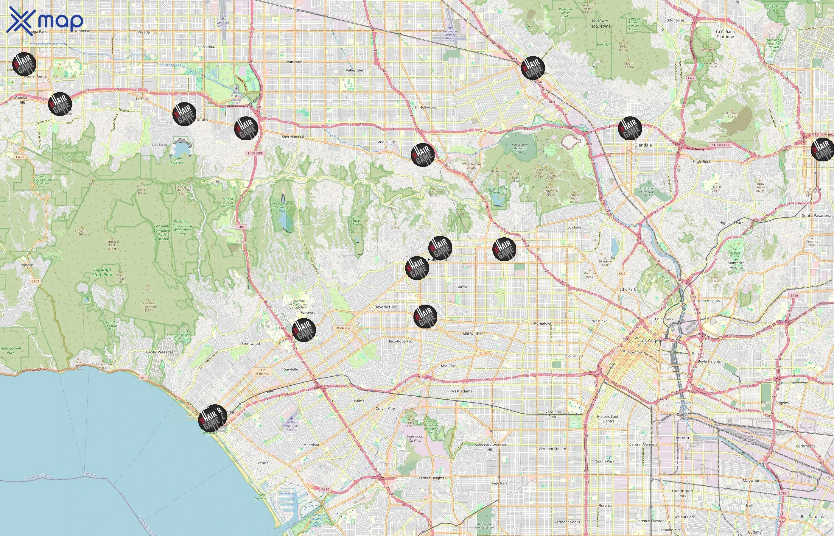 Salon Republic area coverage