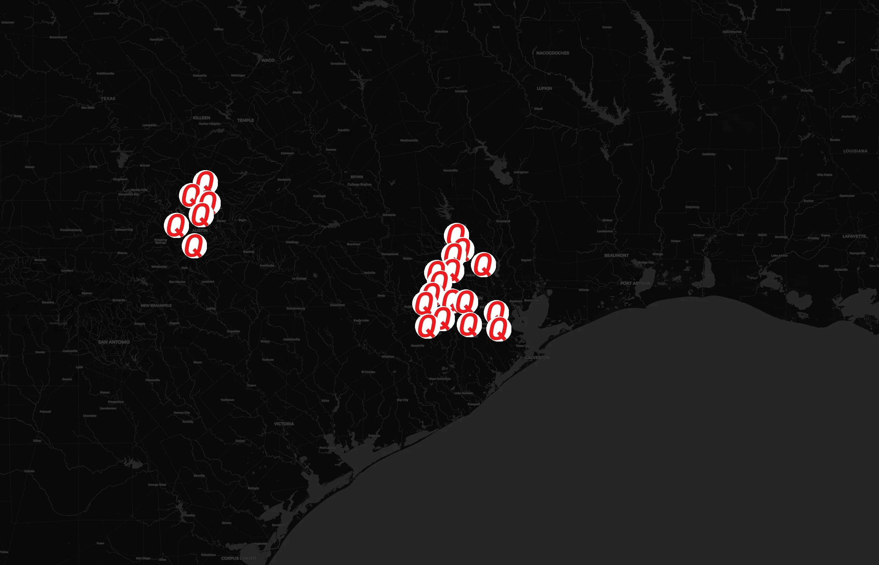 Quick Weight Loss Centers city distribution