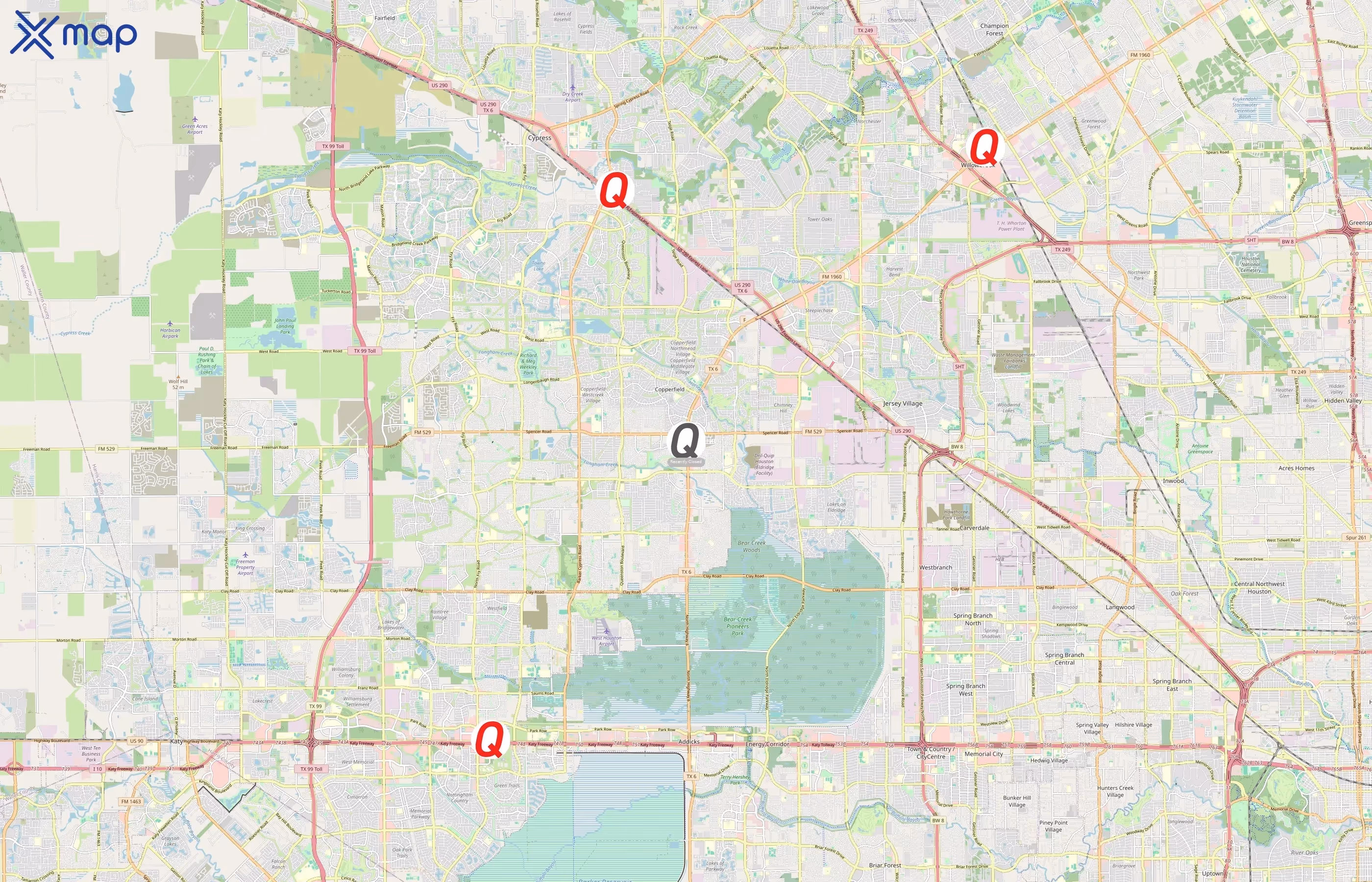 Quick Weight Loss Centers area coverage