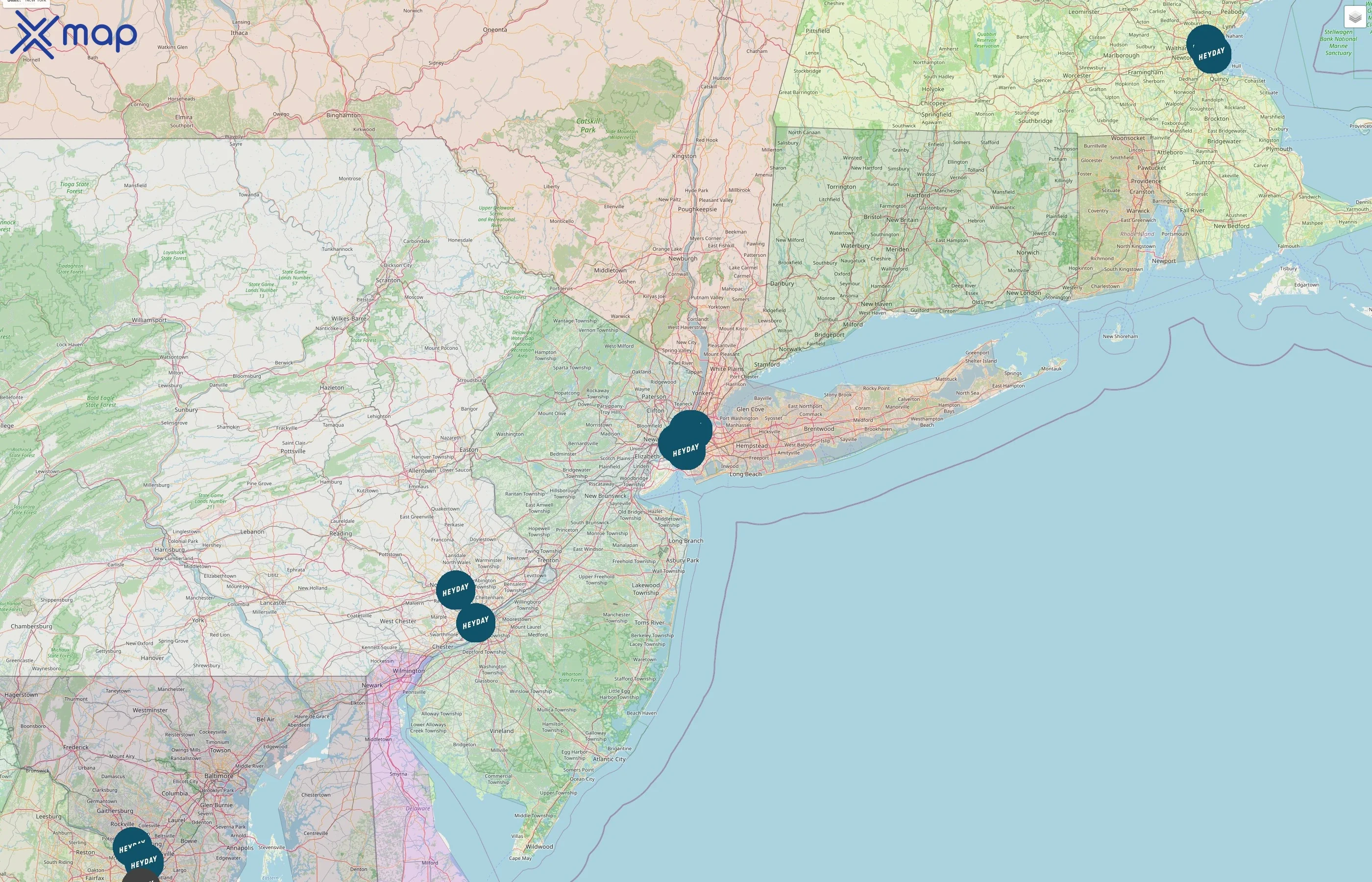 Heyday Skincare street hotspots