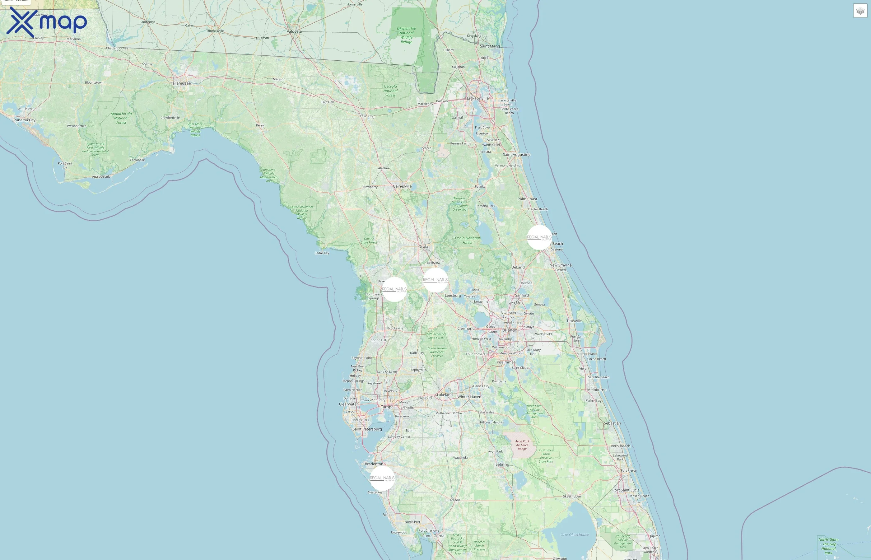 Regal Nails street hotspots