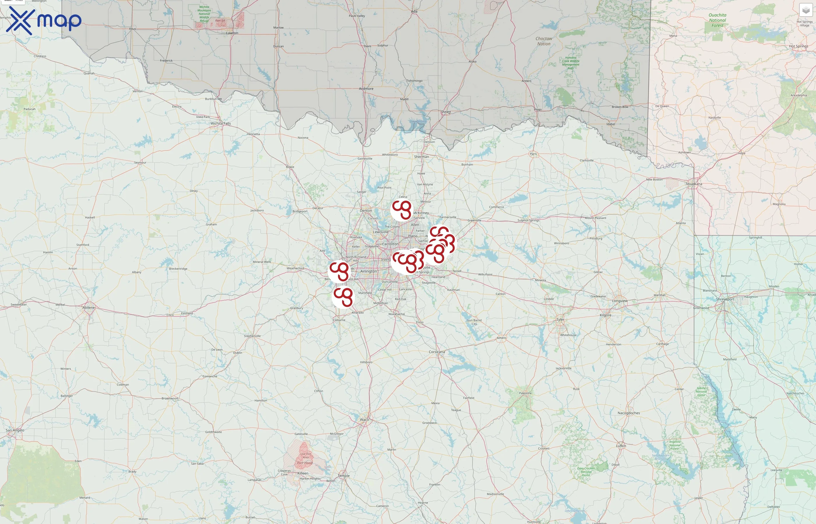 Camp Gladiator street hotspots