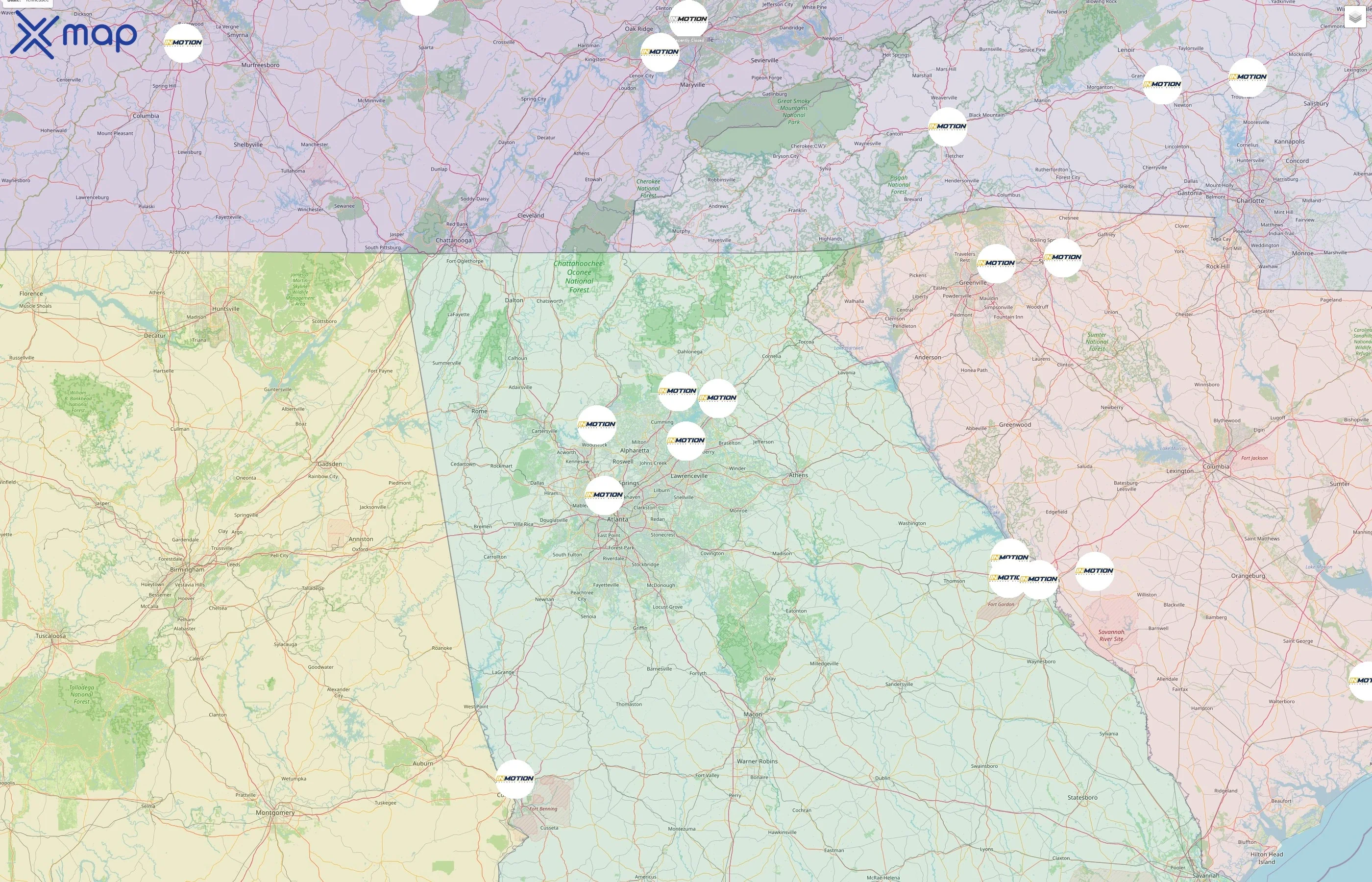 InMotion Wellness Studio street hotspots