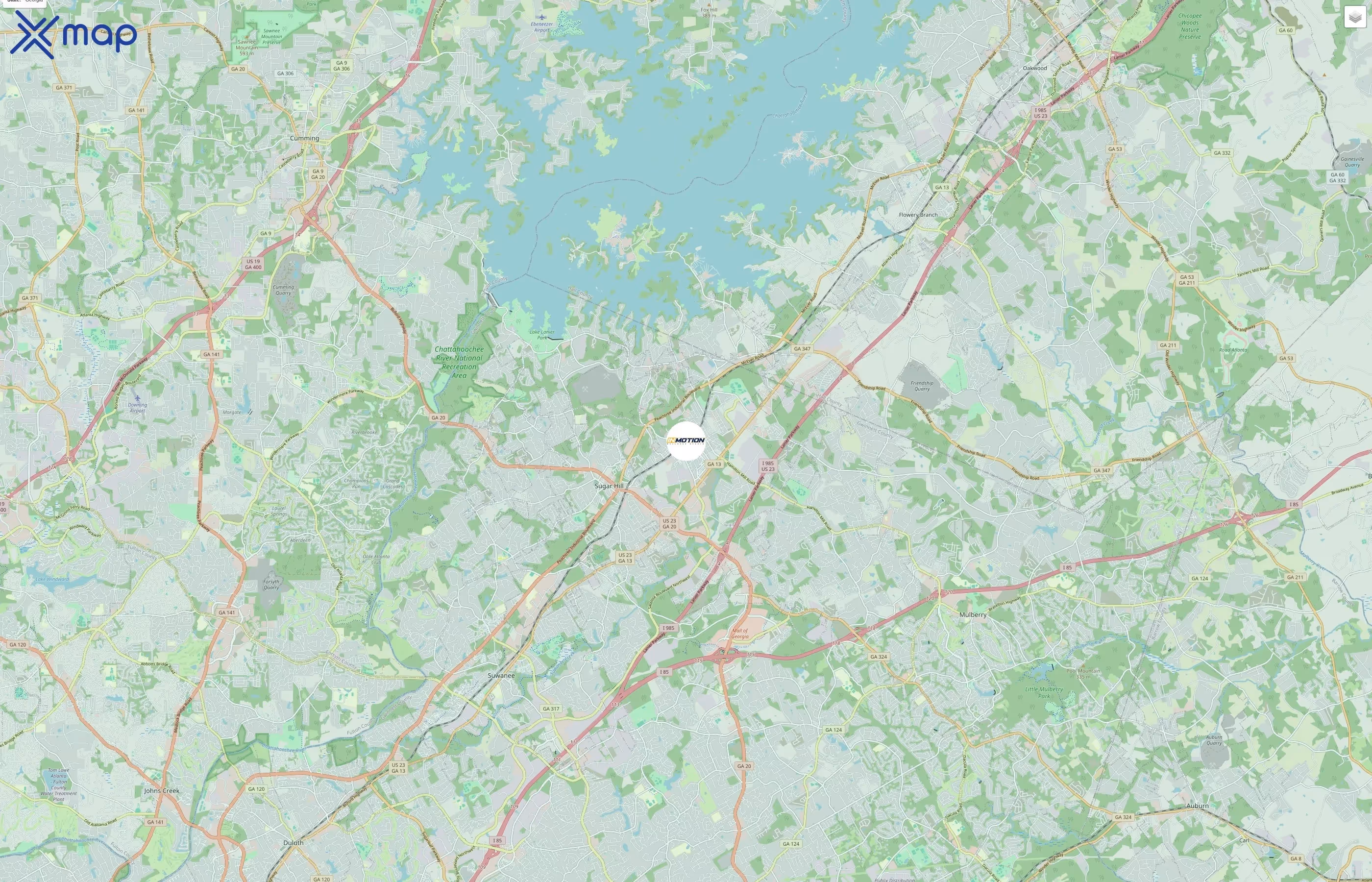 InMotion Wellness Studio traffic data