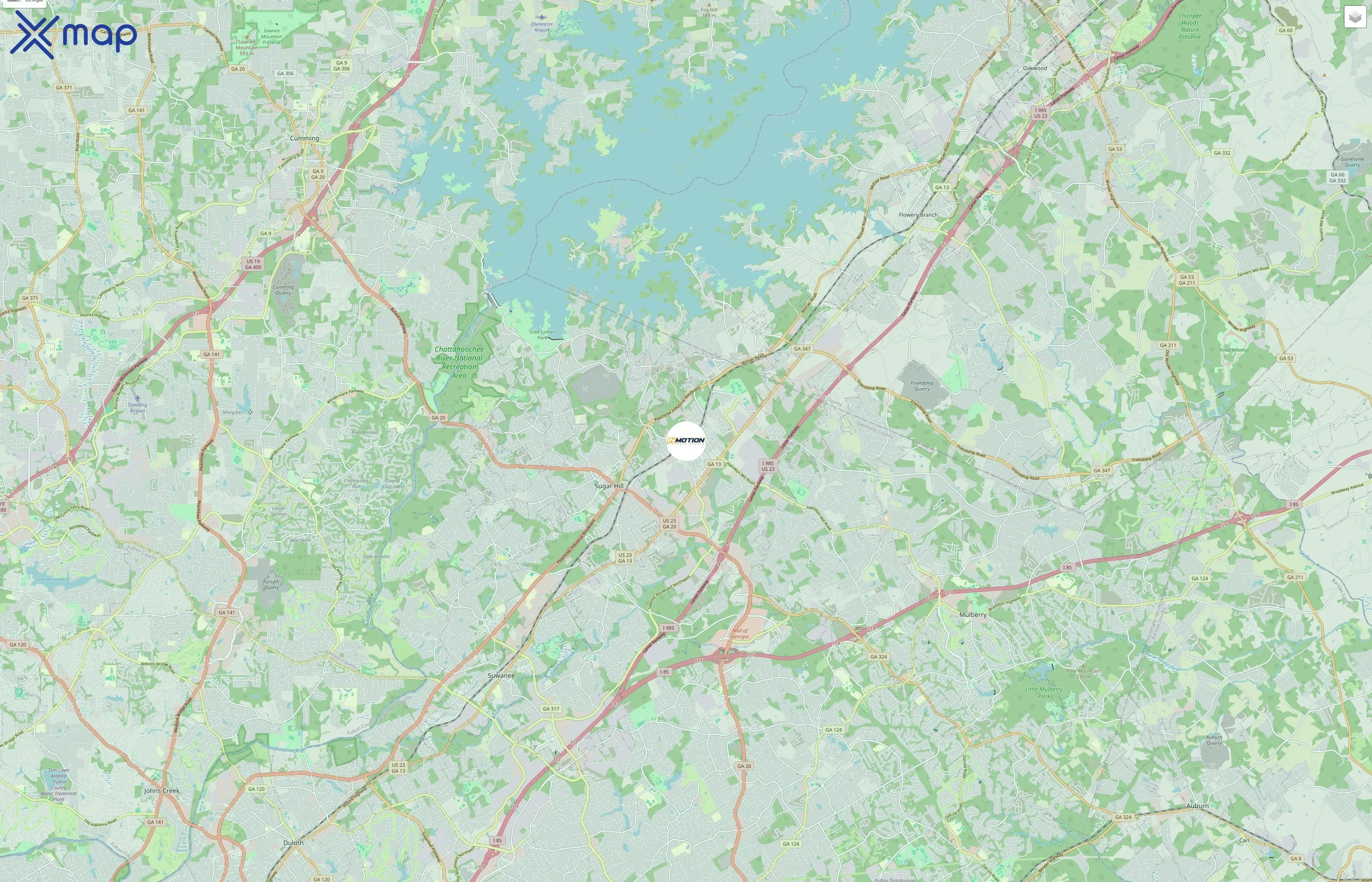 InMotion Wellness Studio traffic data