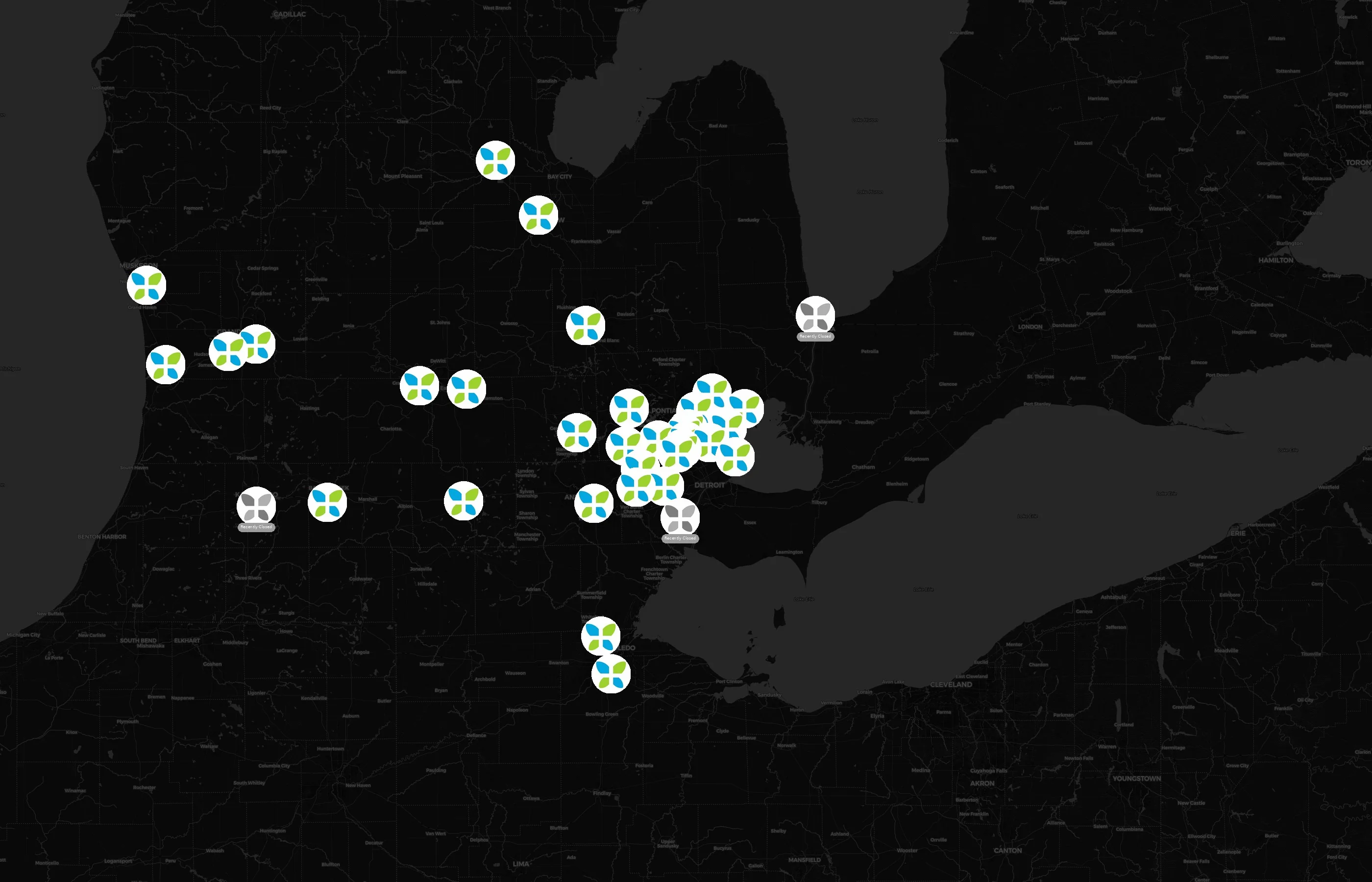 Medical Weight Loss Clinic city distribution