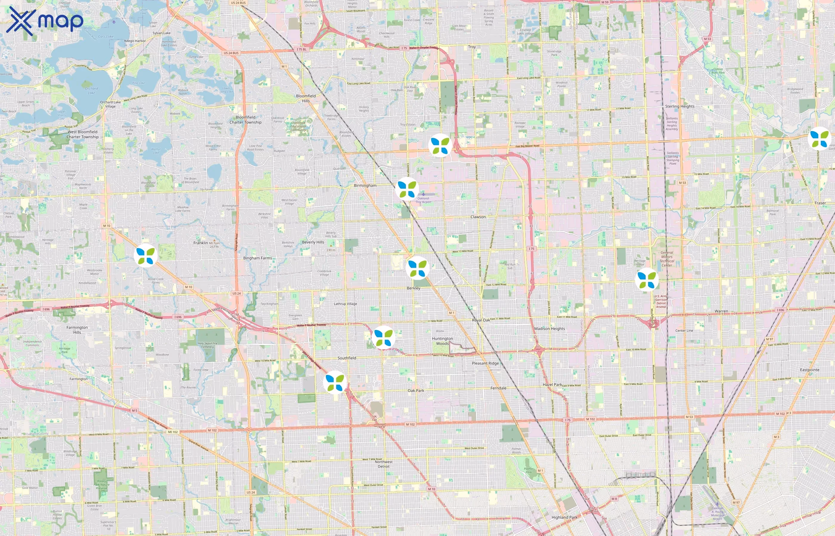 Medical Weight Loss Clinic area coverage
