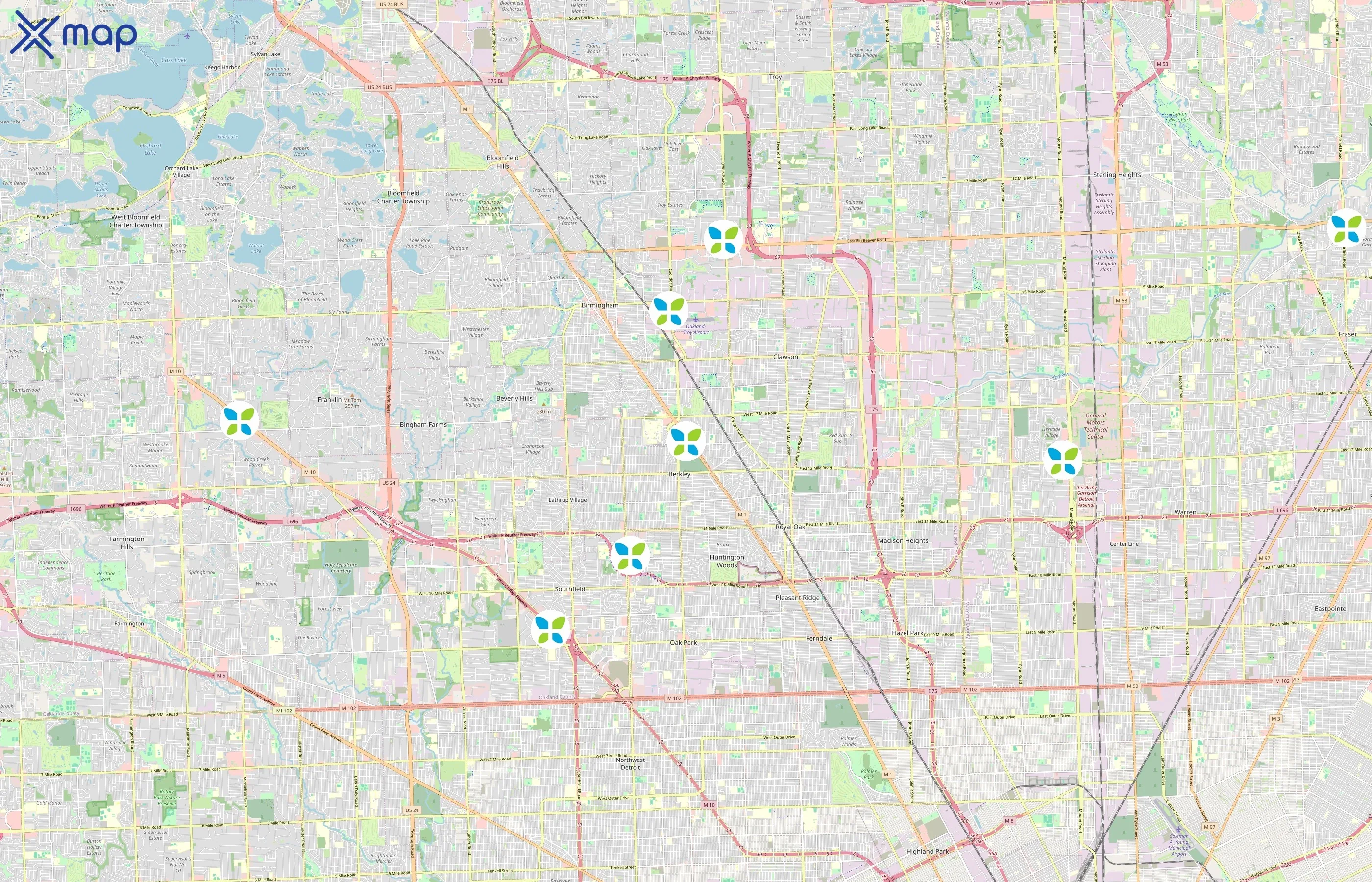 Medical Weight Loss Clinic area coverage