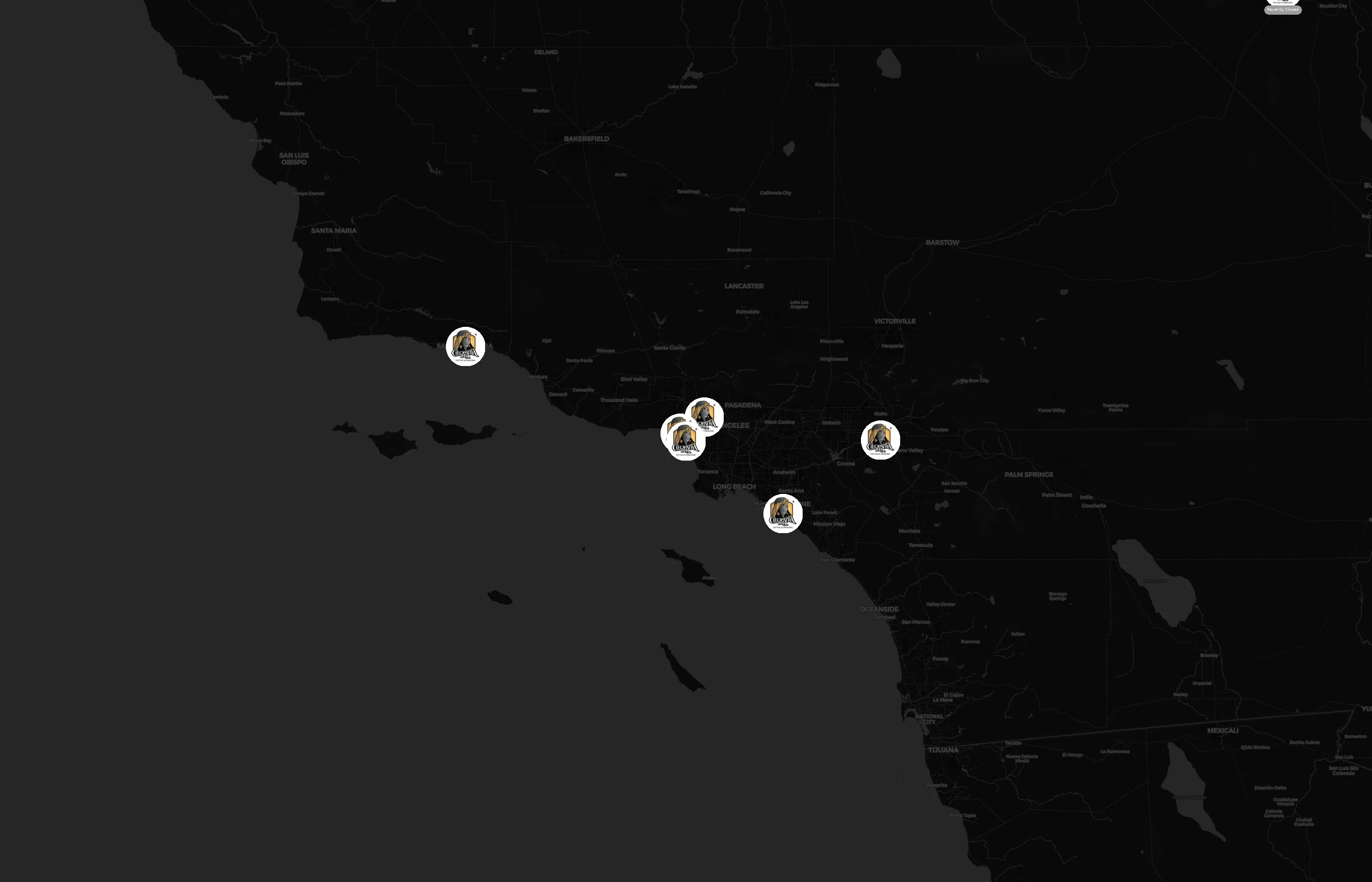 Cleopatra Ink city distribution