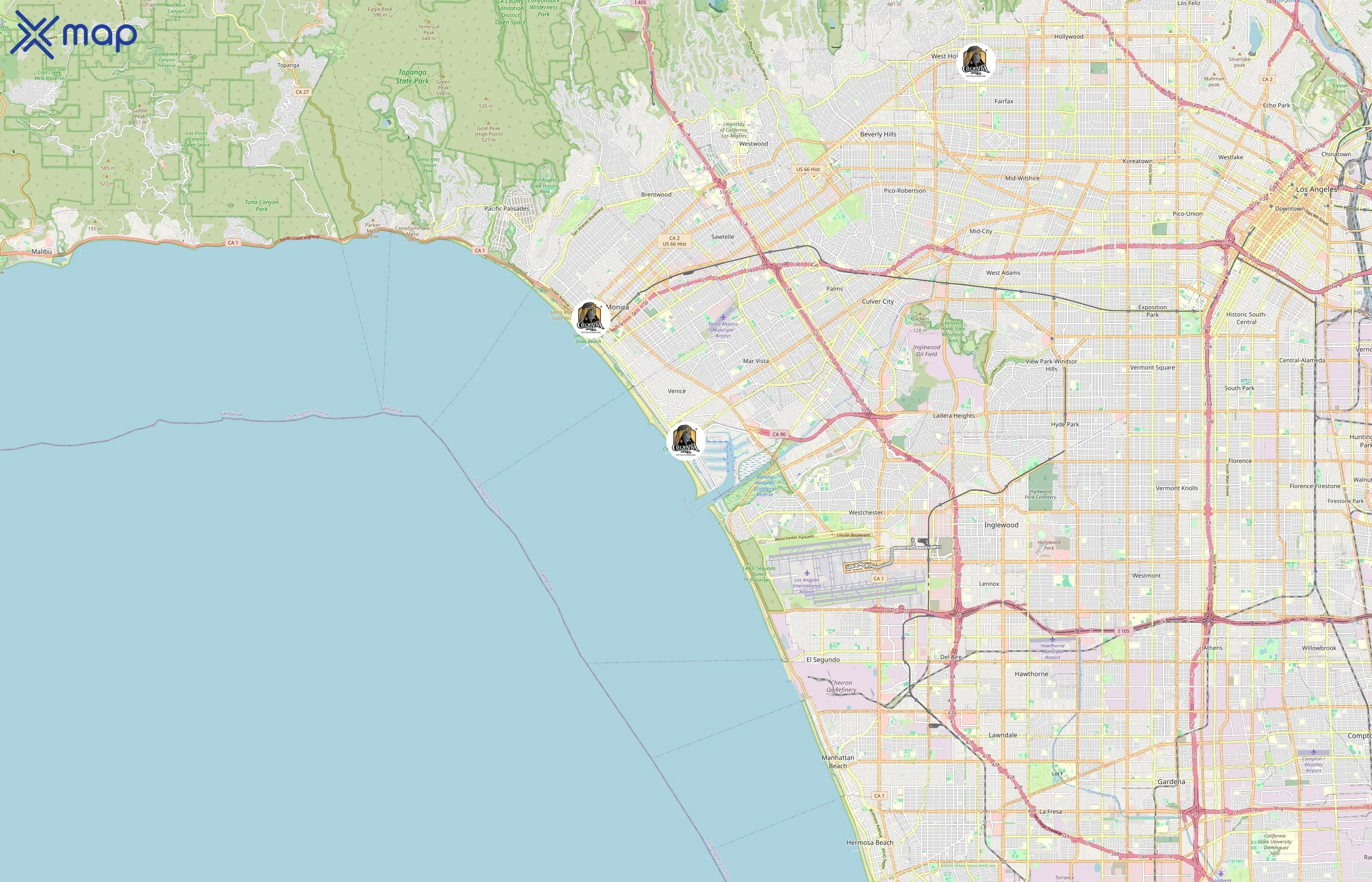 Cleopatra Ink area coverage