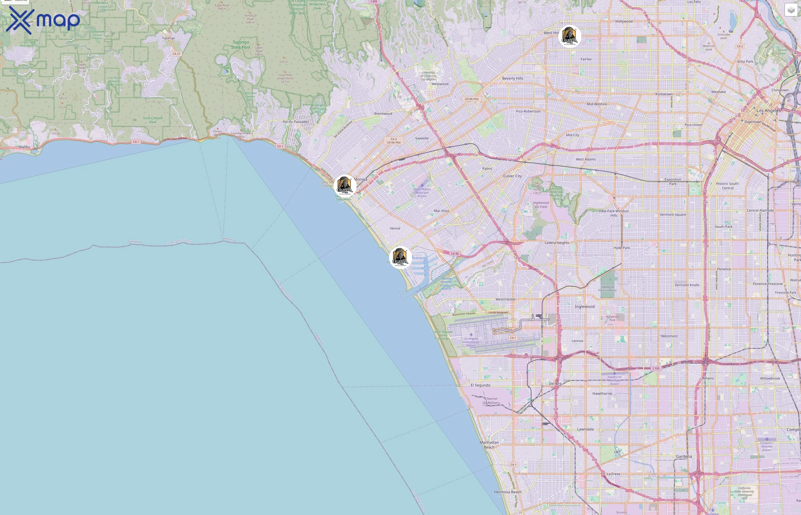 Cleopatra Ink traffic data