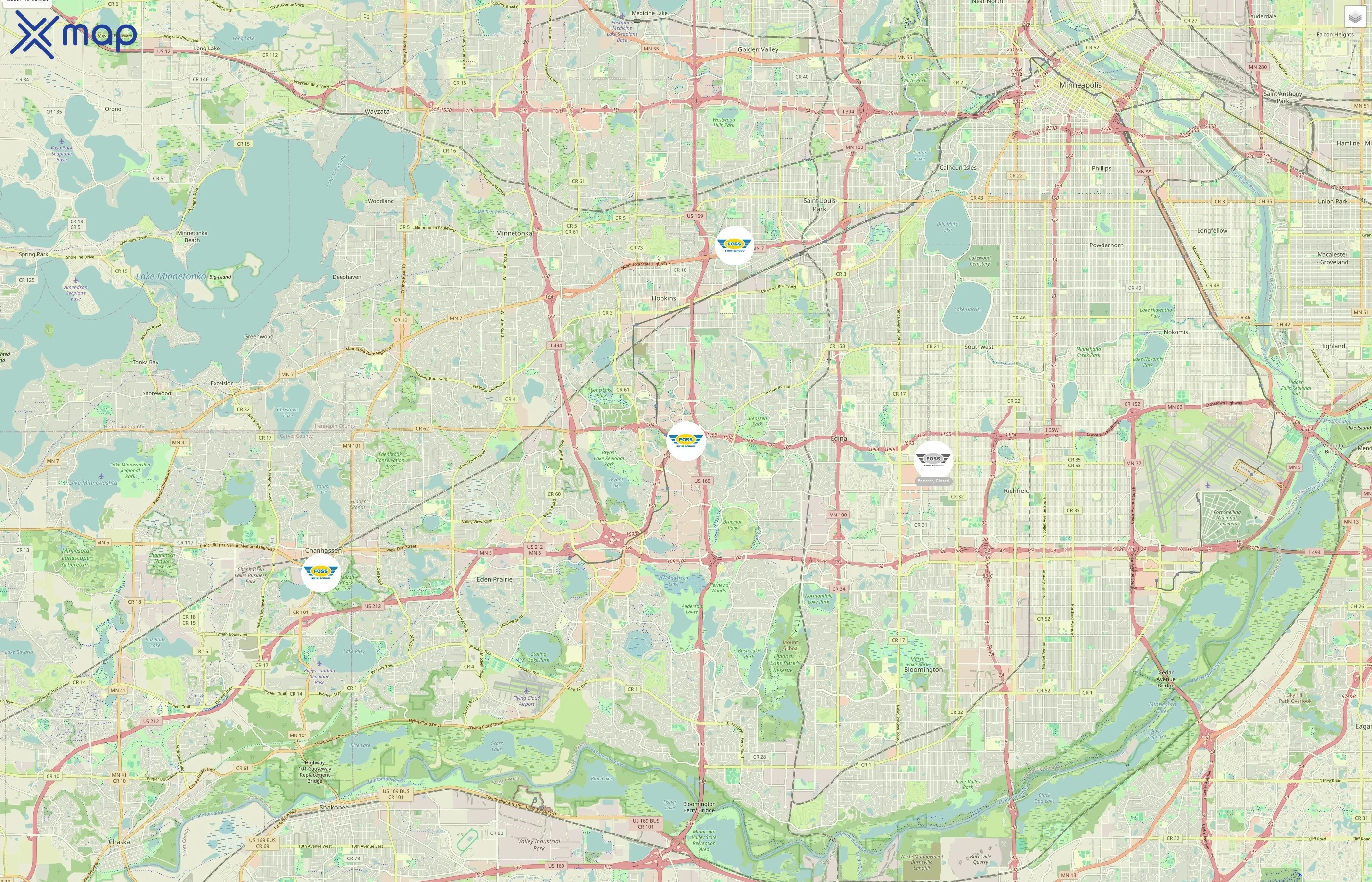 Foss Swim School traffic data