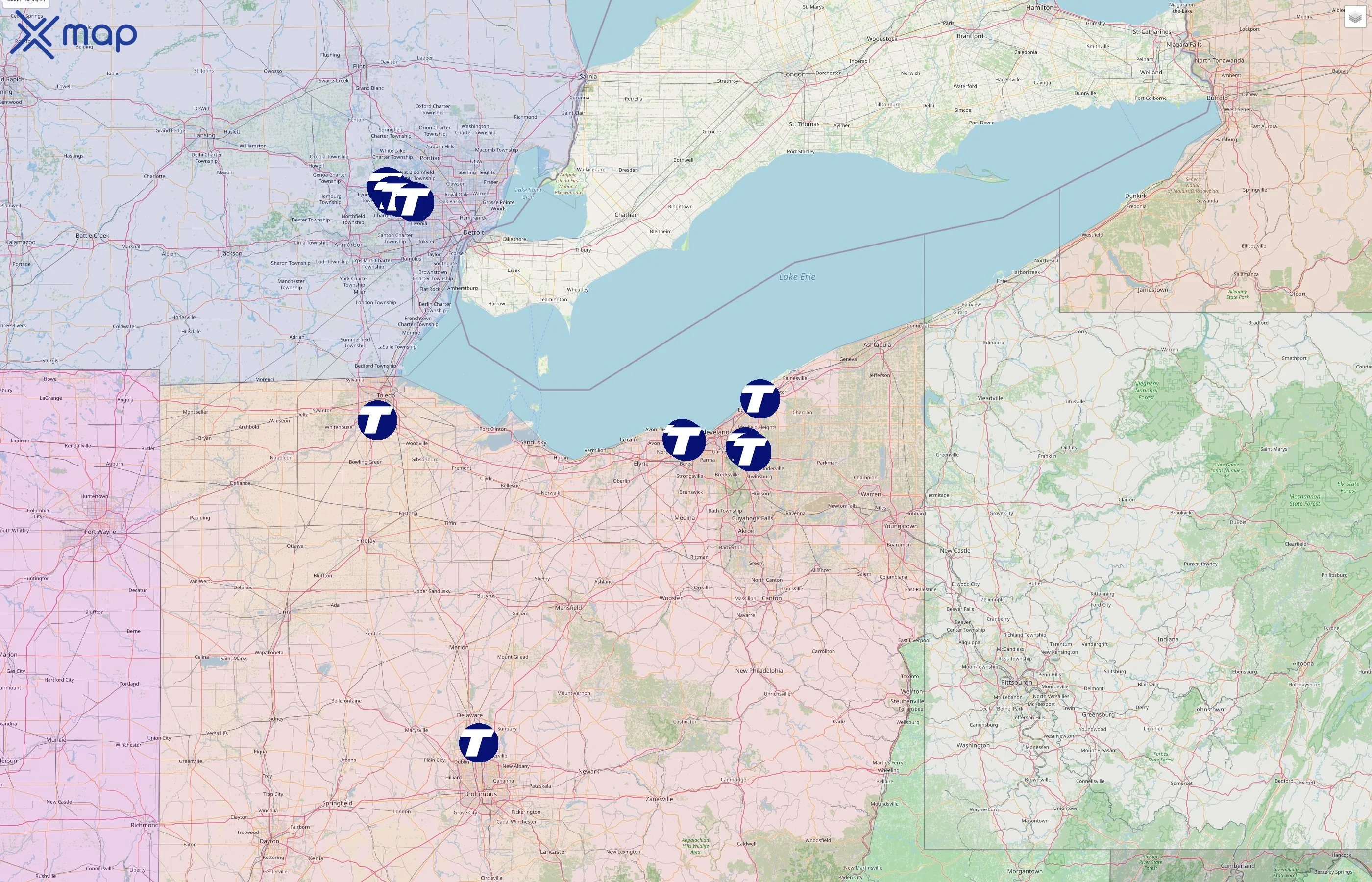 TOCA street hotspots