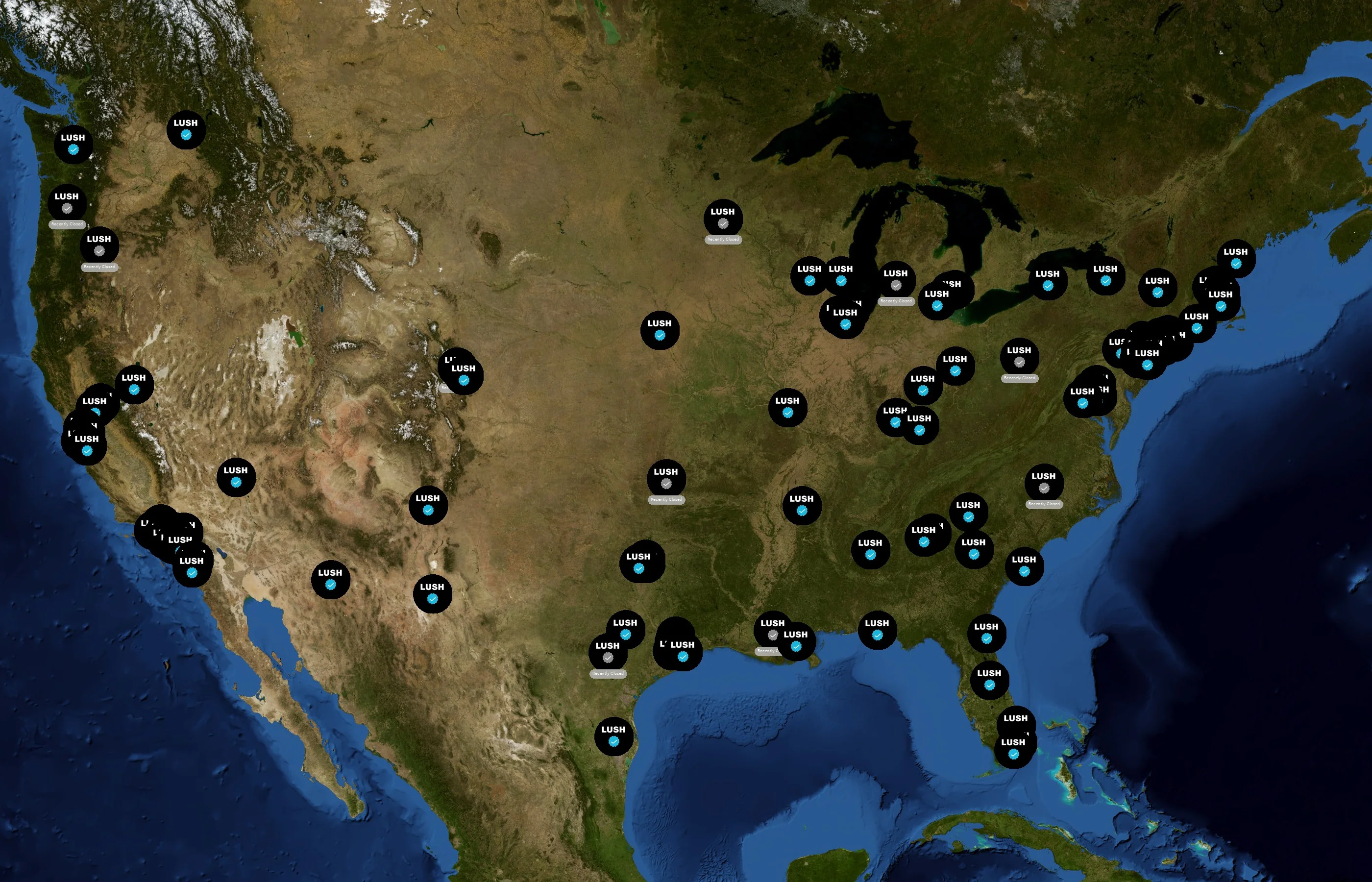 Lush state distribution