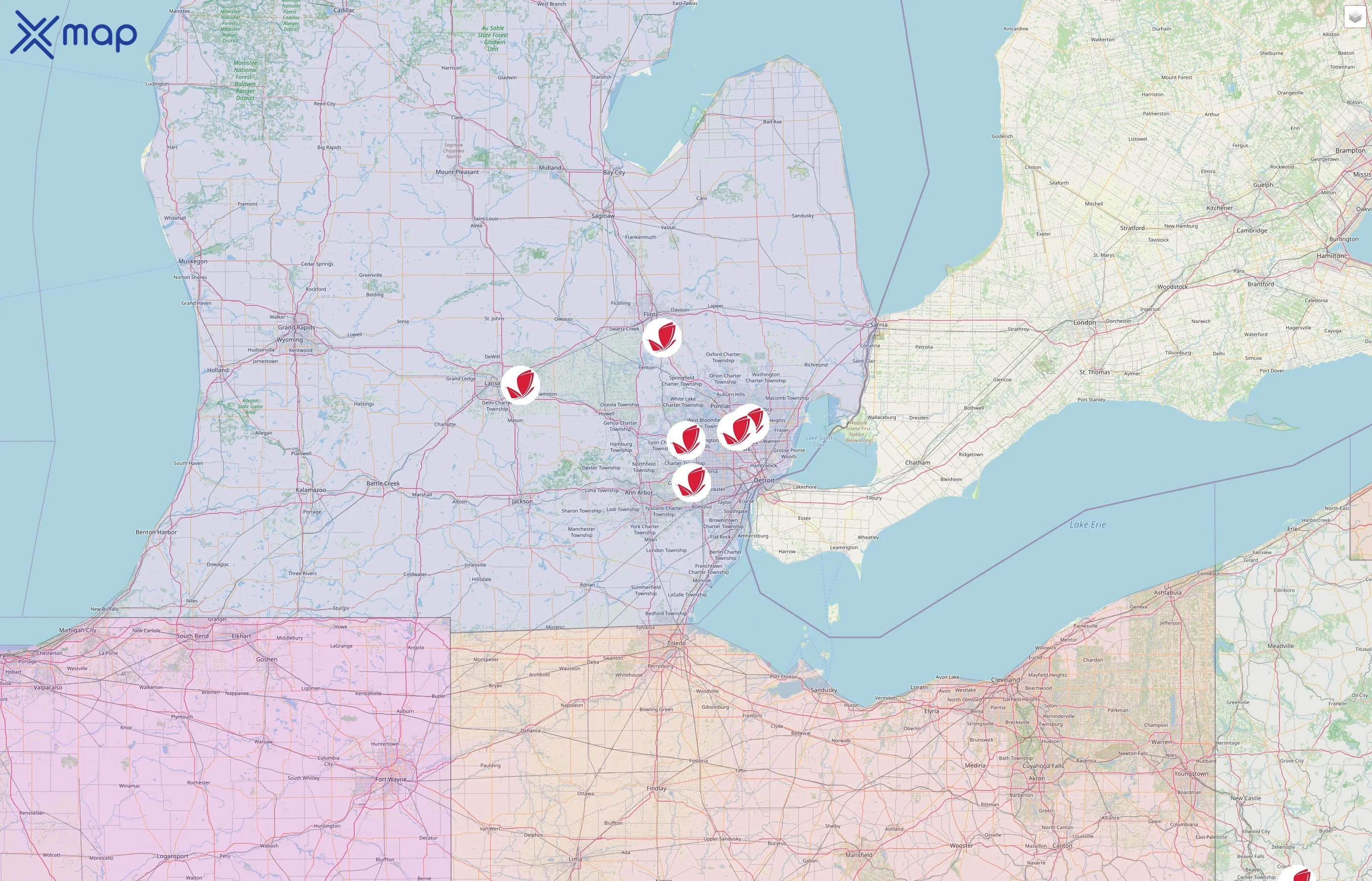 LightRx street hotspots