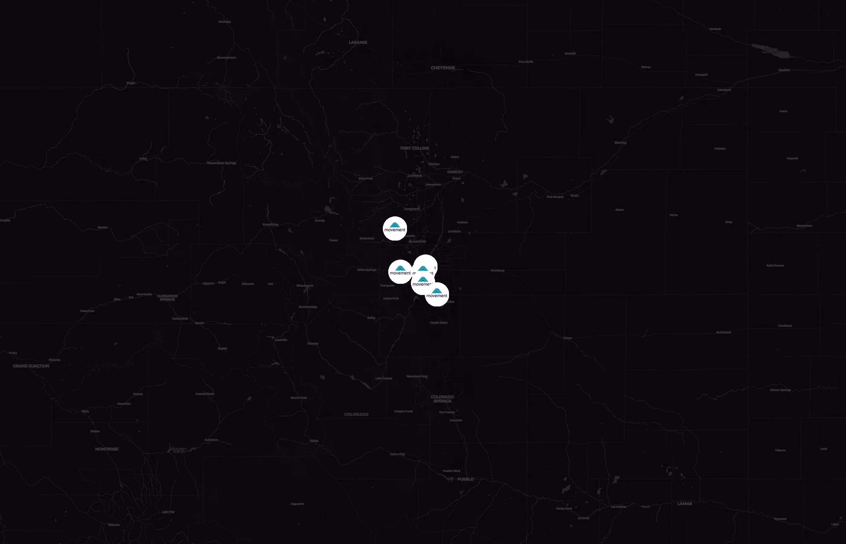 Movement city distribution
