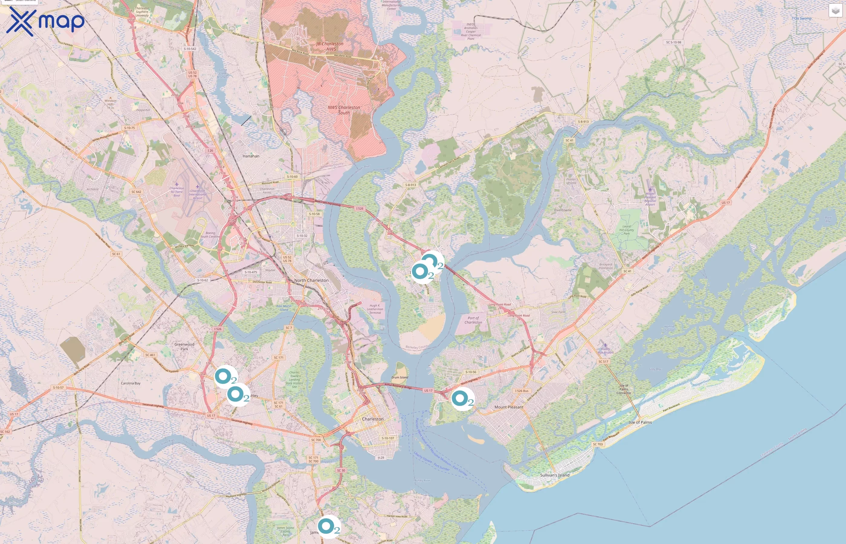 O2 Fitness traffic data