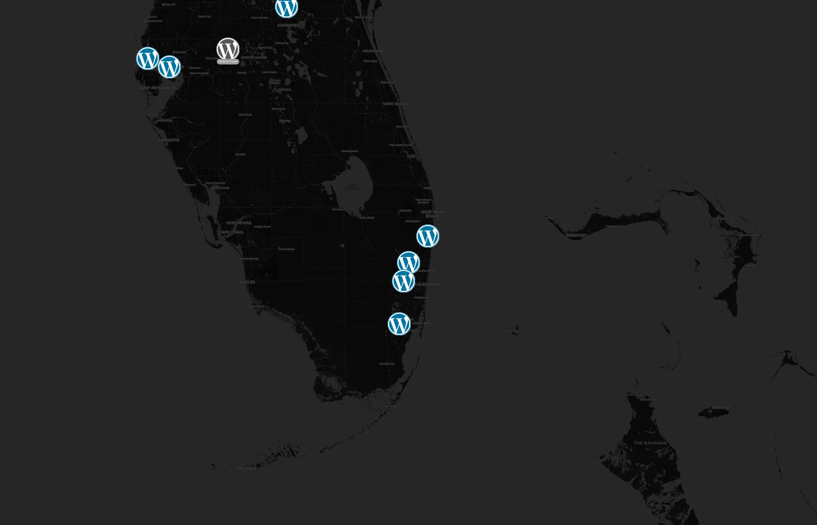 Brow Bar city distribution