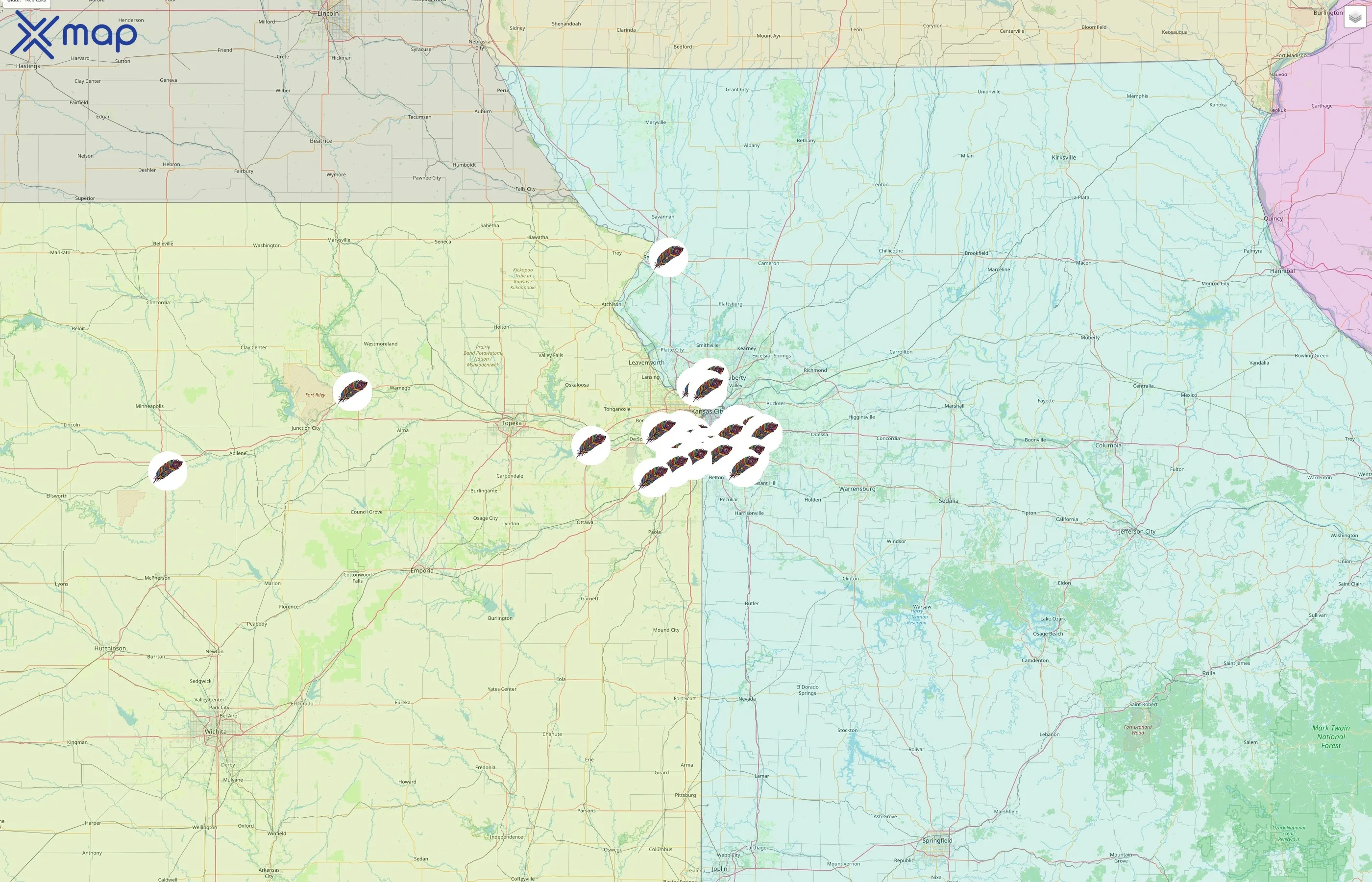 CBD American Shaman street hotspots
