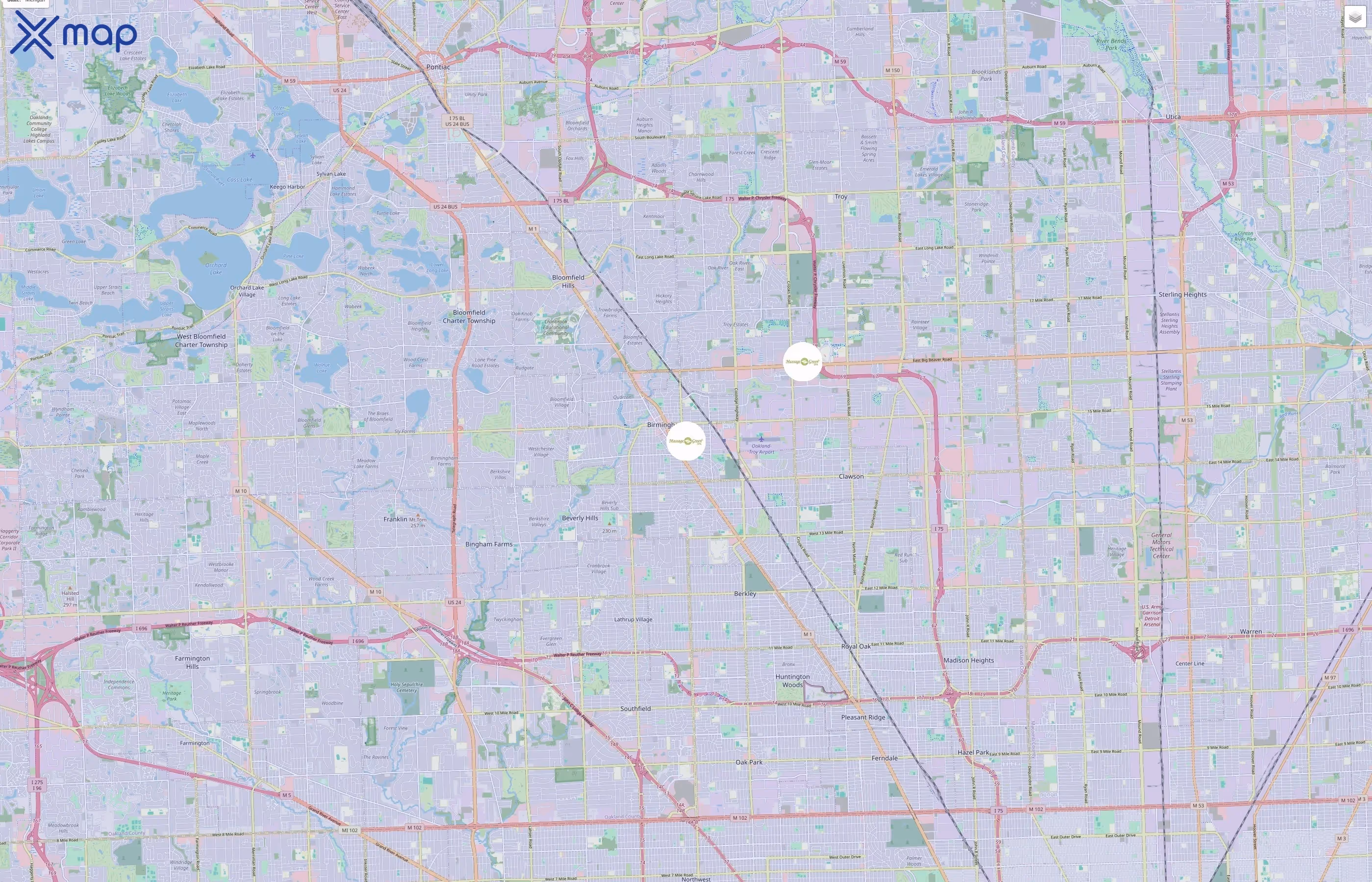 Massage Green Spa traffic data