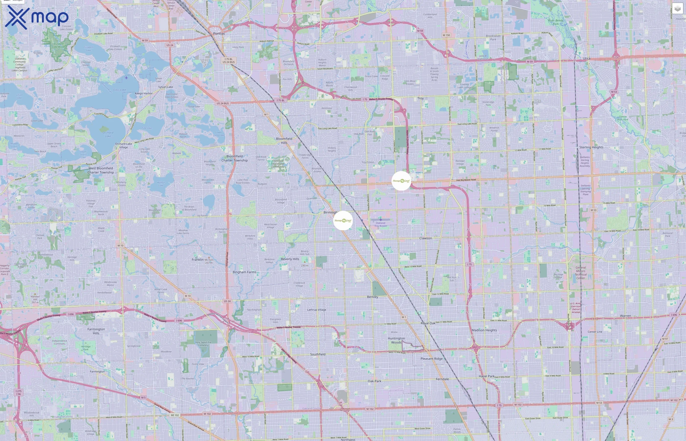 Massage Green Spa traffic data