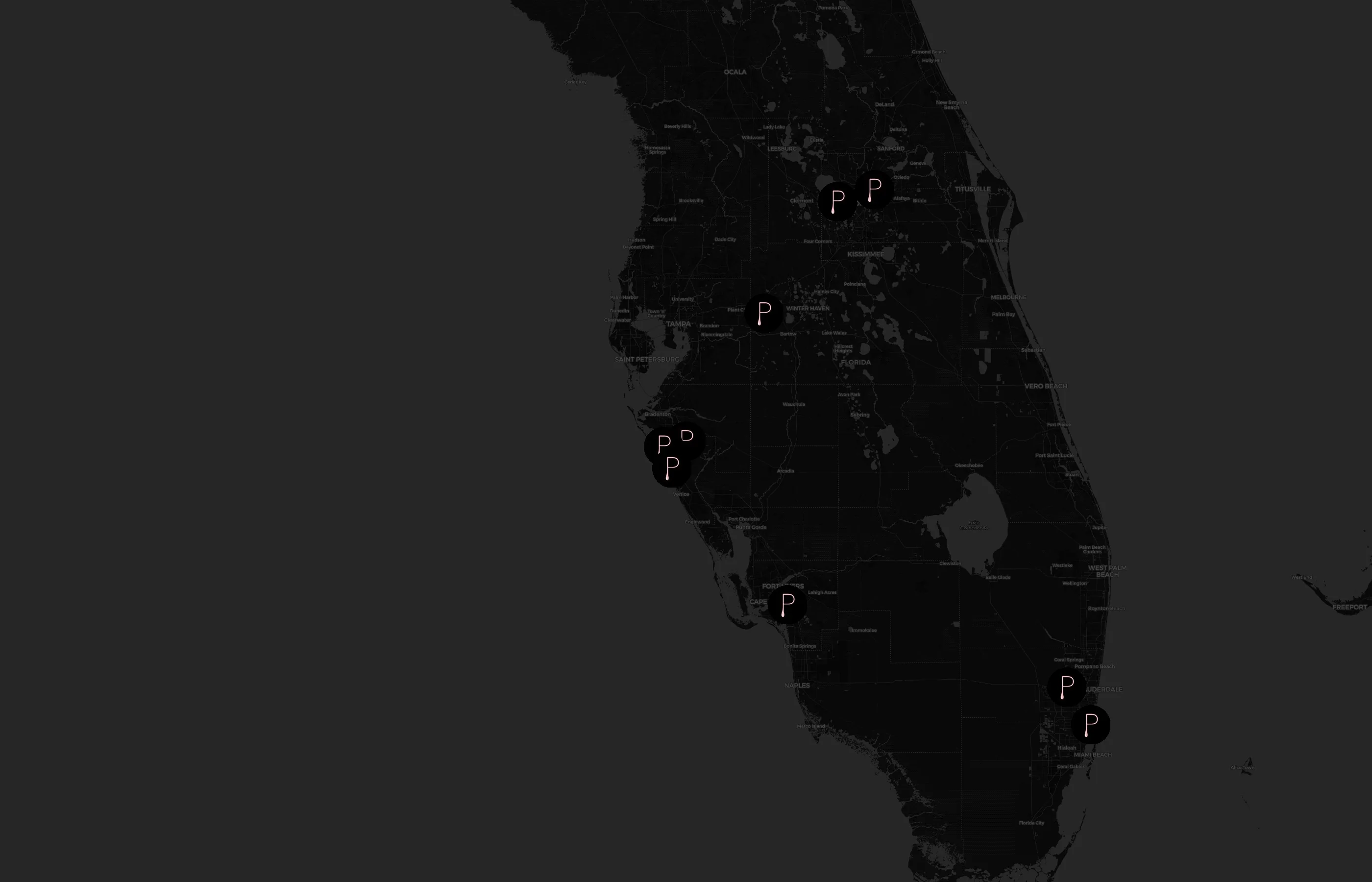 PAINT Nail Bar city distribution