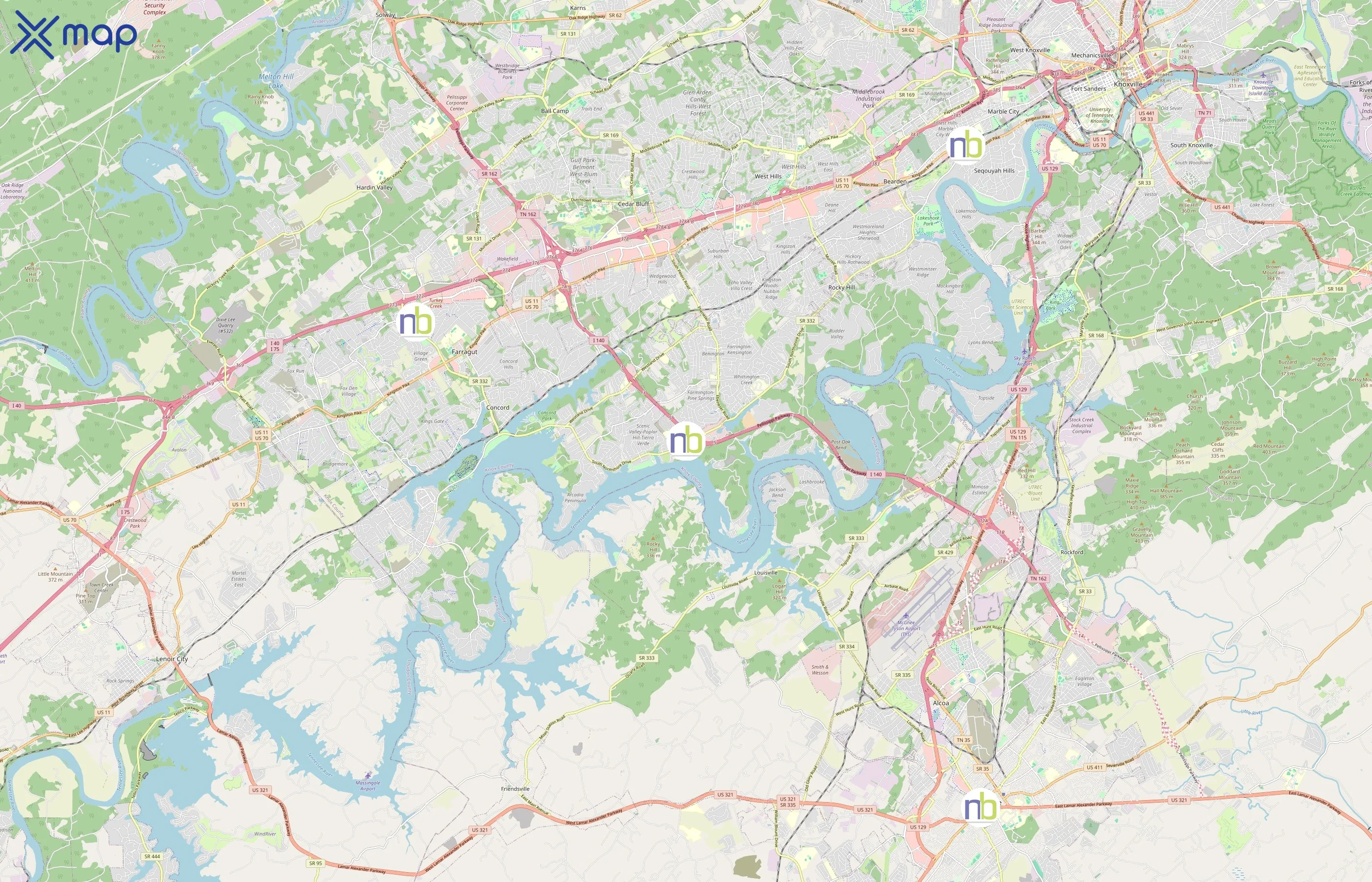 Neighborhood Barre area coverage