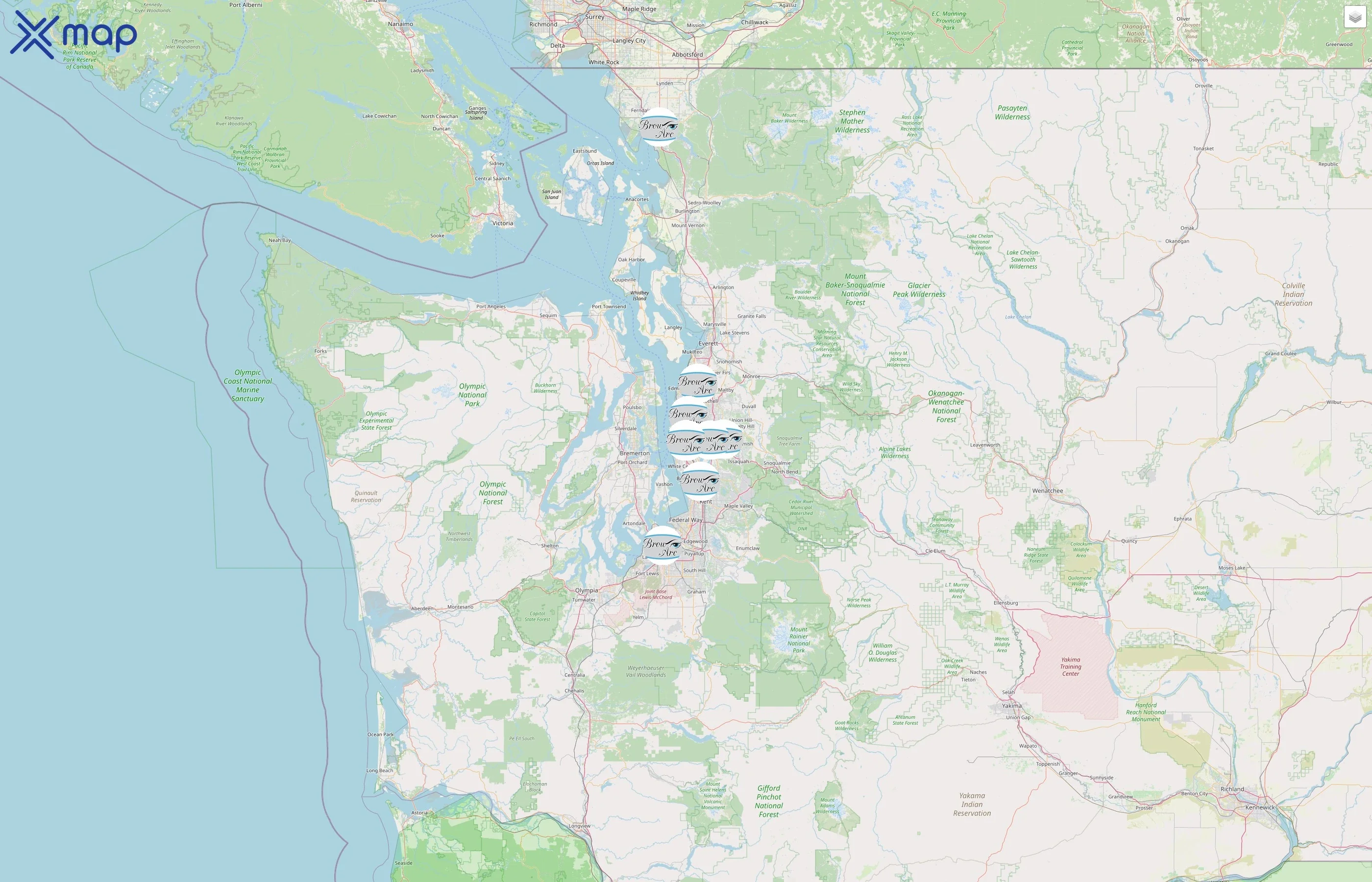 Brow Arc street hotspots