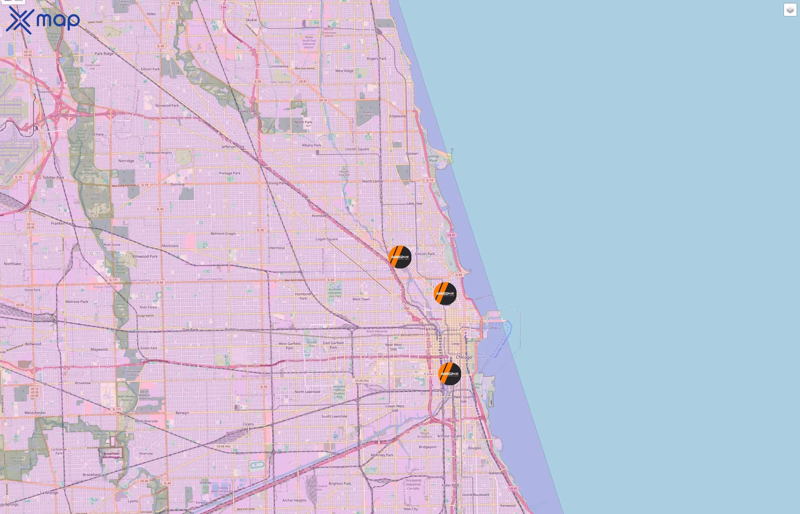 Shred415 traffic data