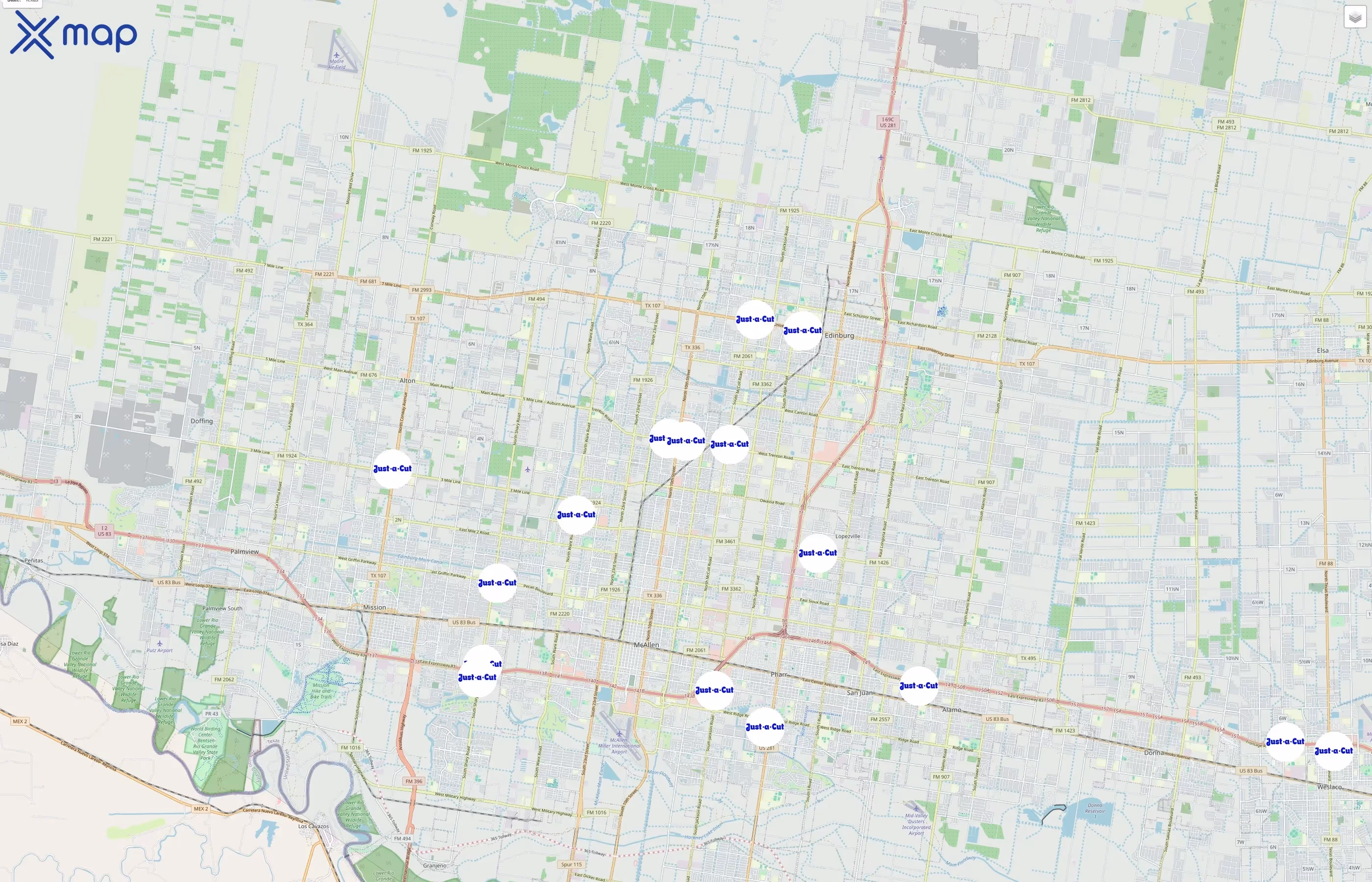 Just-A-Cut traffic data