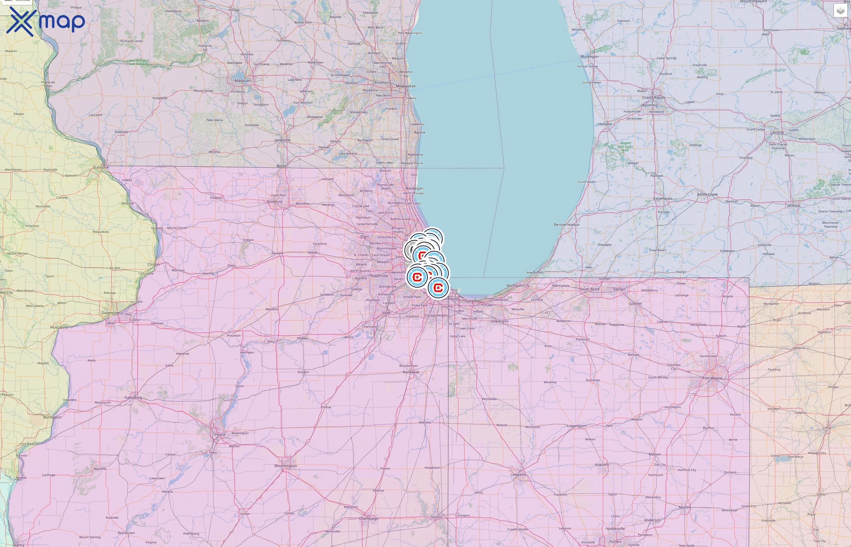 Chicago Fire FC street hotspots